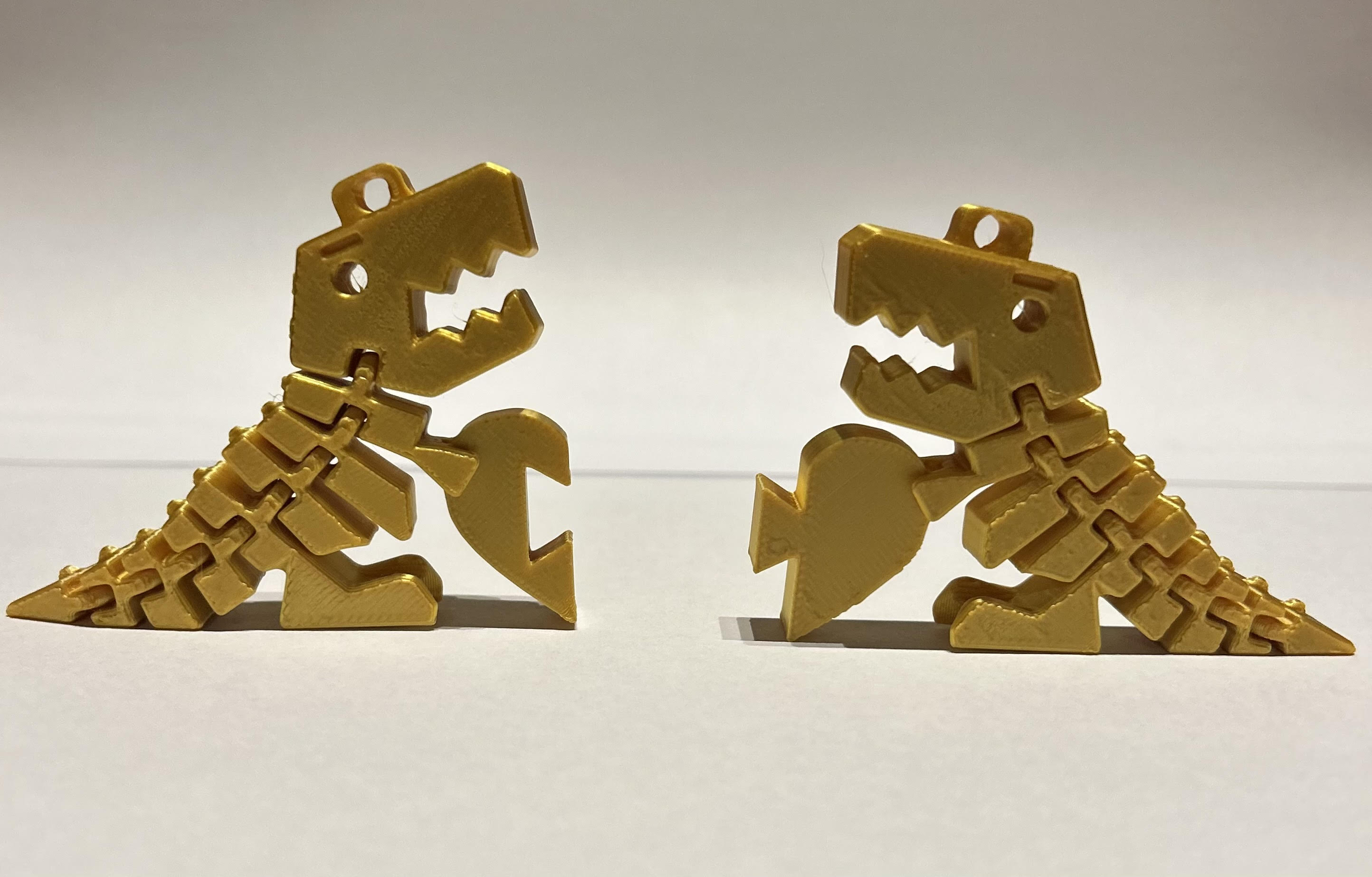 Flexi Dino REX frendship keychain