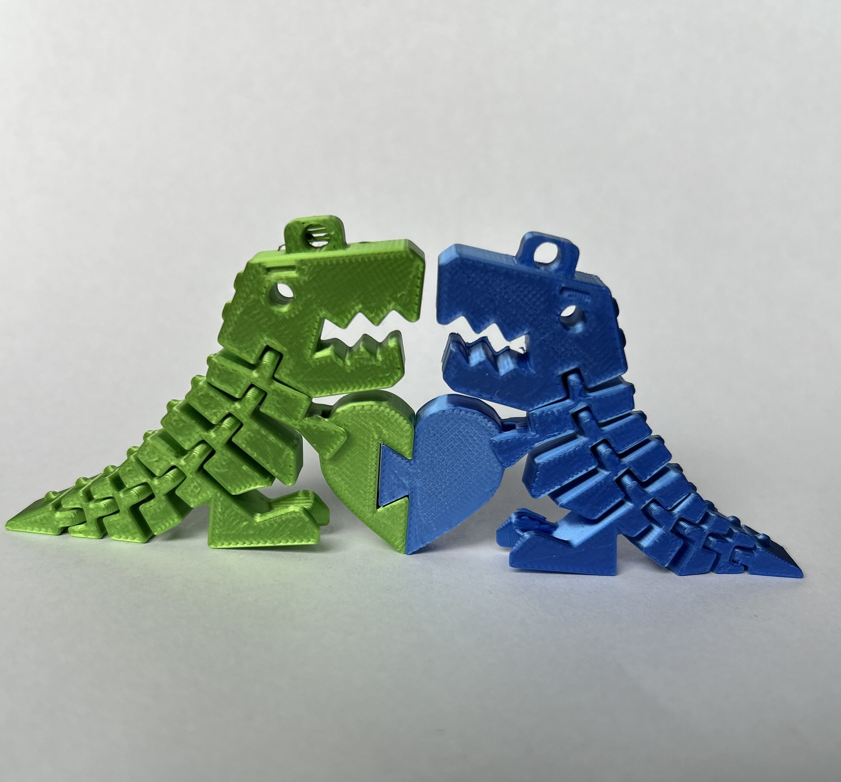 Flexi Dino REX frendship keychain - photo 3