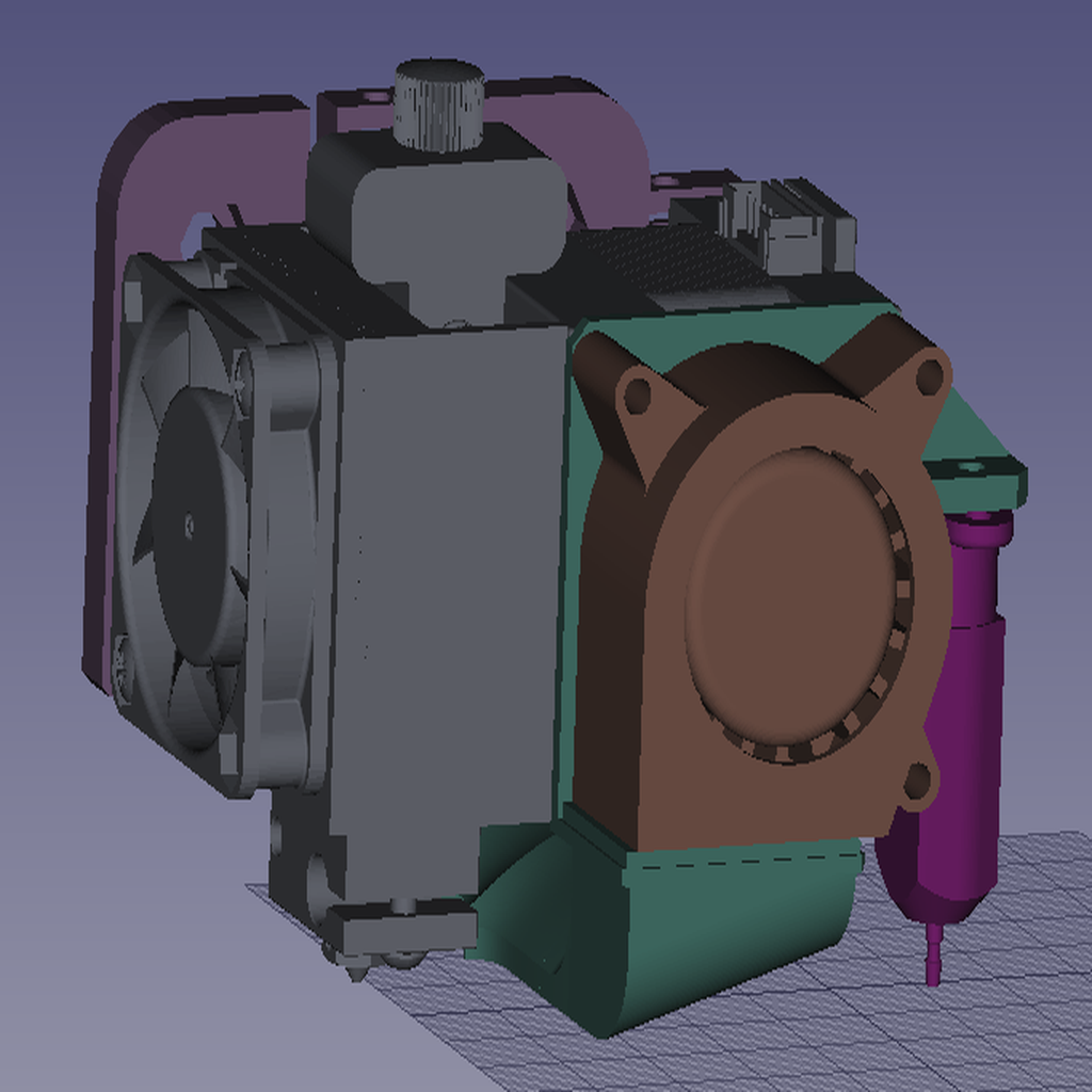 Ender 3 modular Hemera mount (no X build volume loss) - photo 3