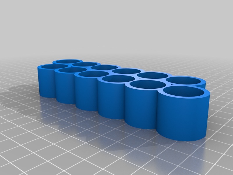 18650 holder / storage battery organizer - photo 2