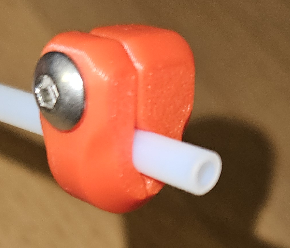 Ptfe 4mm tube clamp stopper