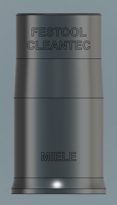 Festool Cleantec to Miele Vacuum Adapter - photo 4