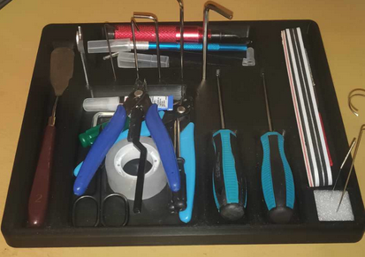 3D Printer Tool Holder (SOVOL SV08) (Perfect for keeping tools in a drawer) - photo 3