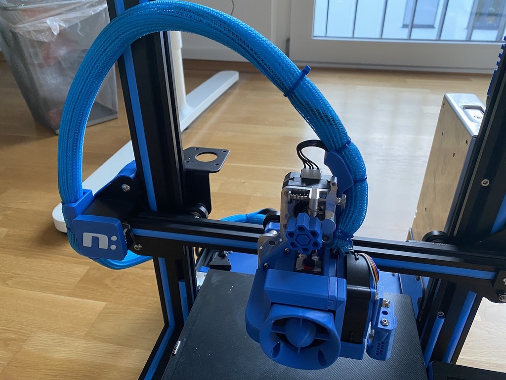 Wider 20mm Micro Swiss Direct Drive Cable Management (Ender 3) - photo 4