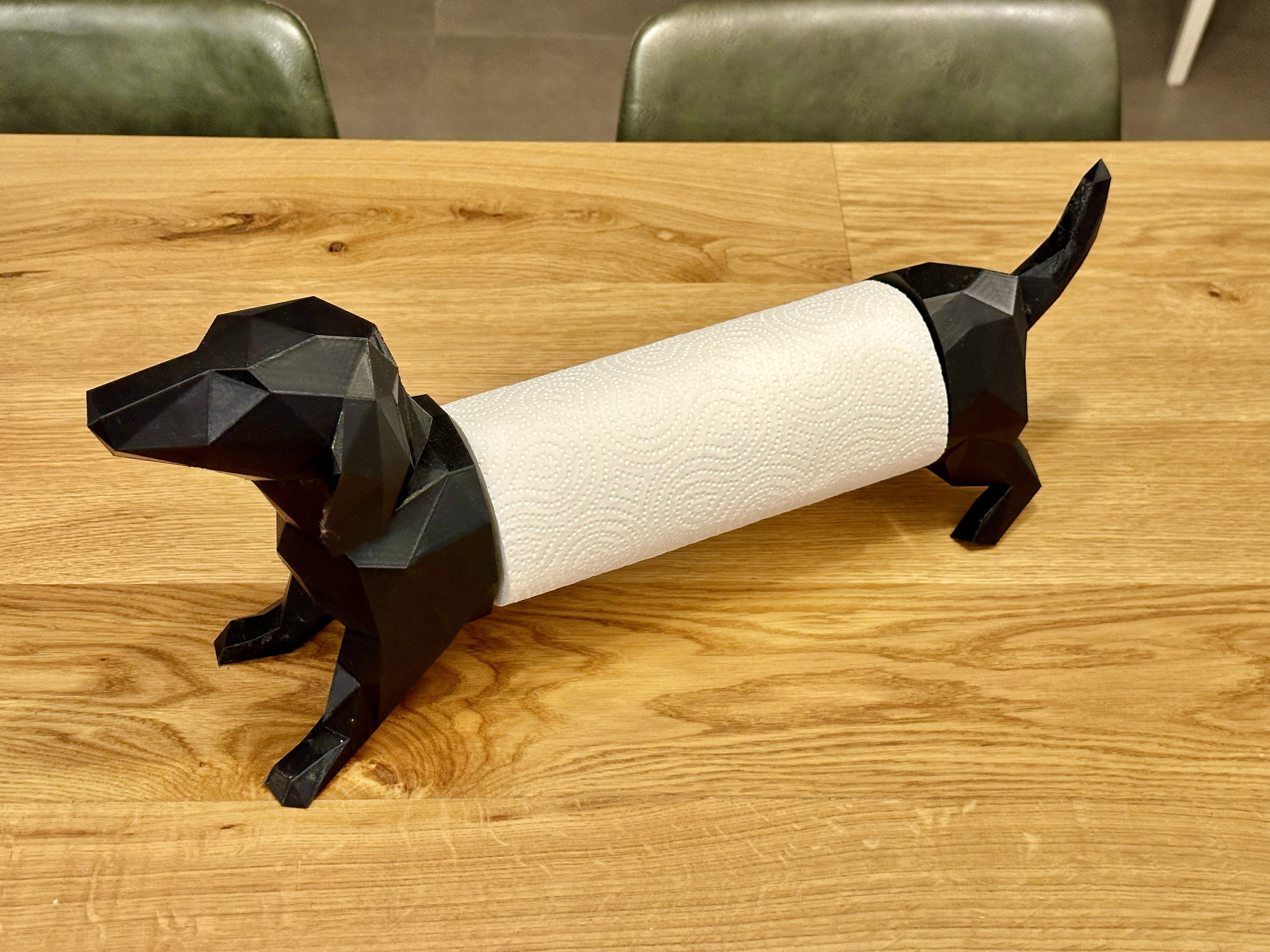 Decorative Duchshund Kitchen Paper Roll Holder - photo 3