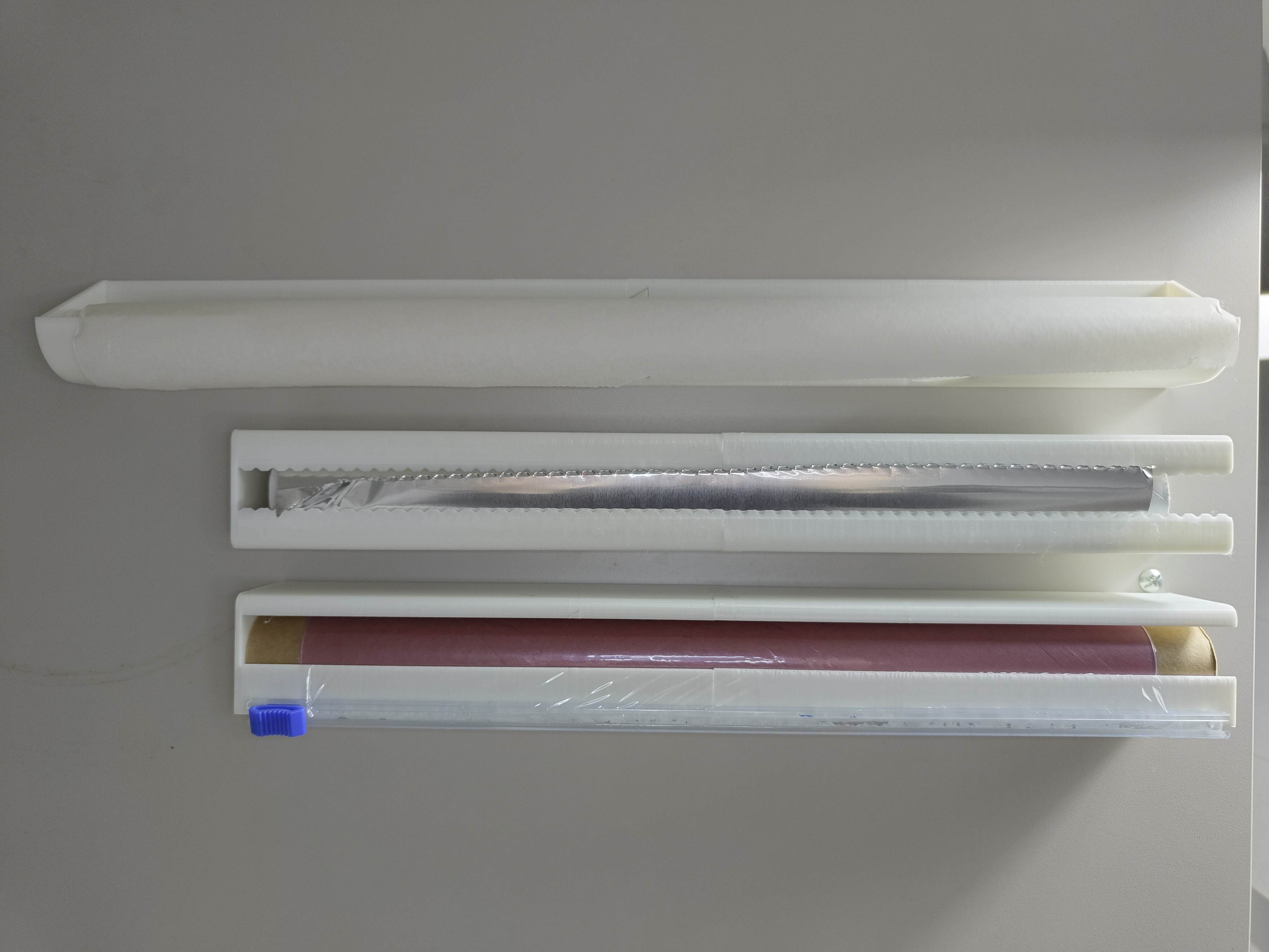 Kitchen Door Aluminum Foil Roll Holder - photo 2