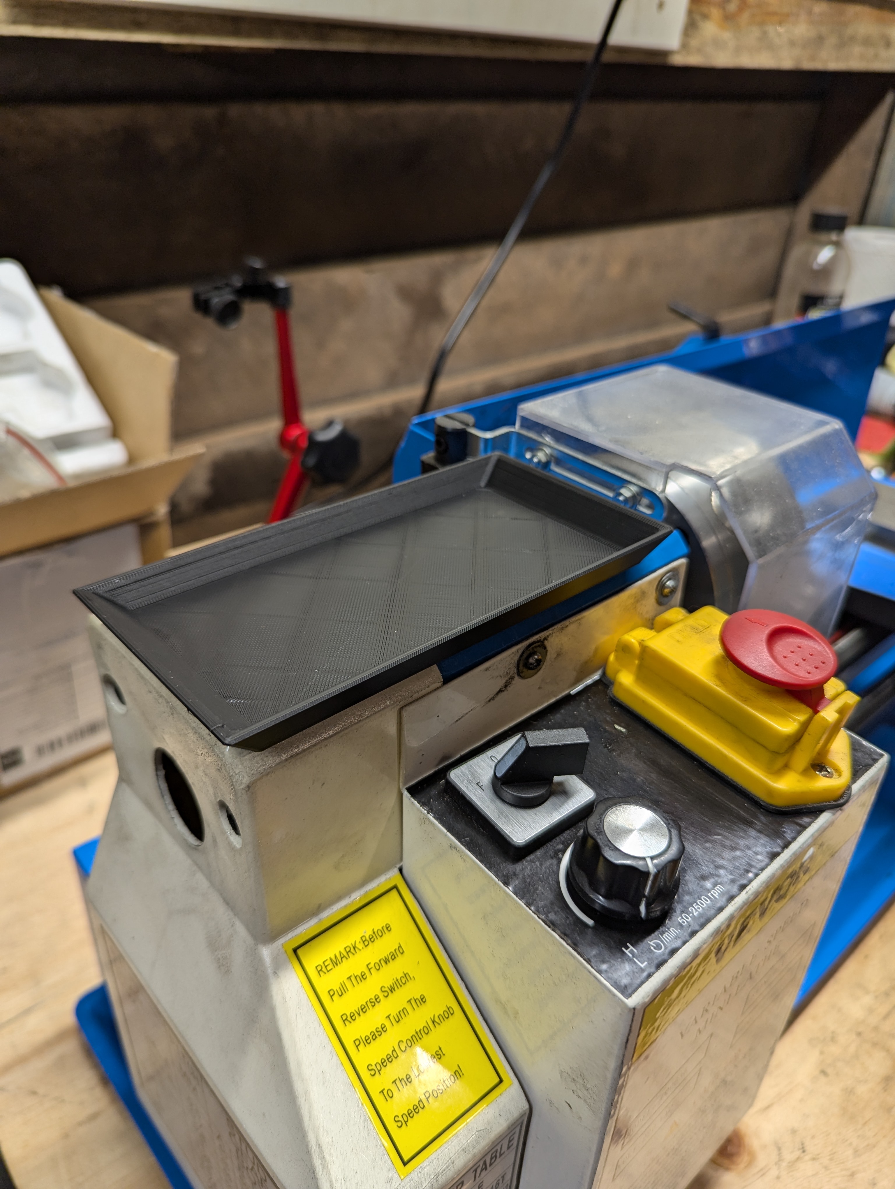 Mini Lathe Top Tray