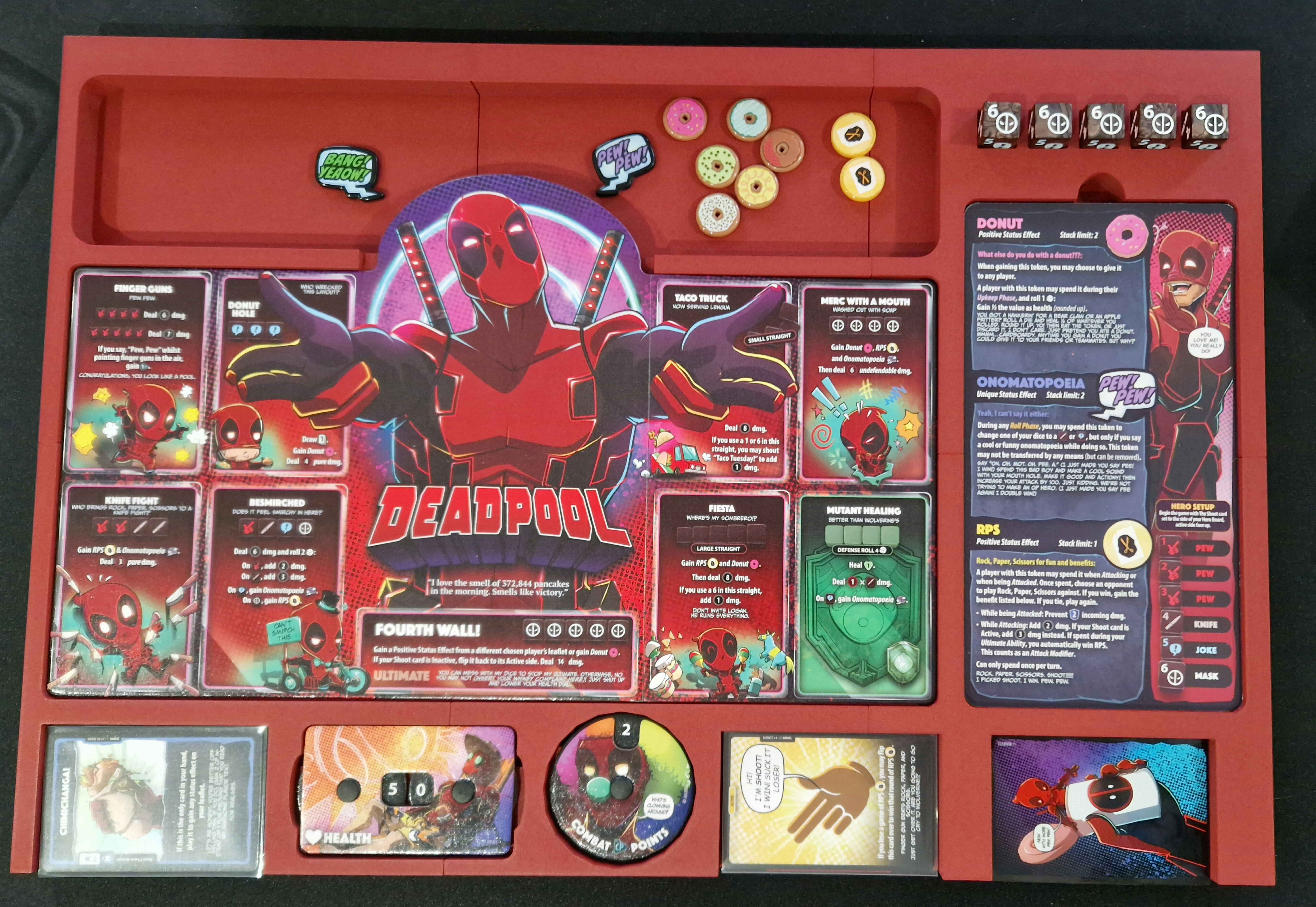 Dice Throne Character Tray