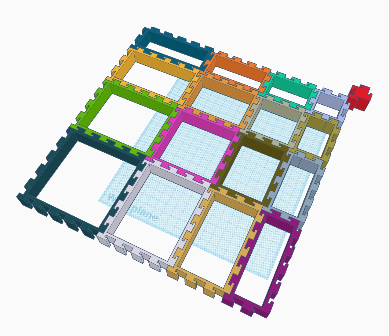 Modular Puzzle Wall Shelf - photo 2