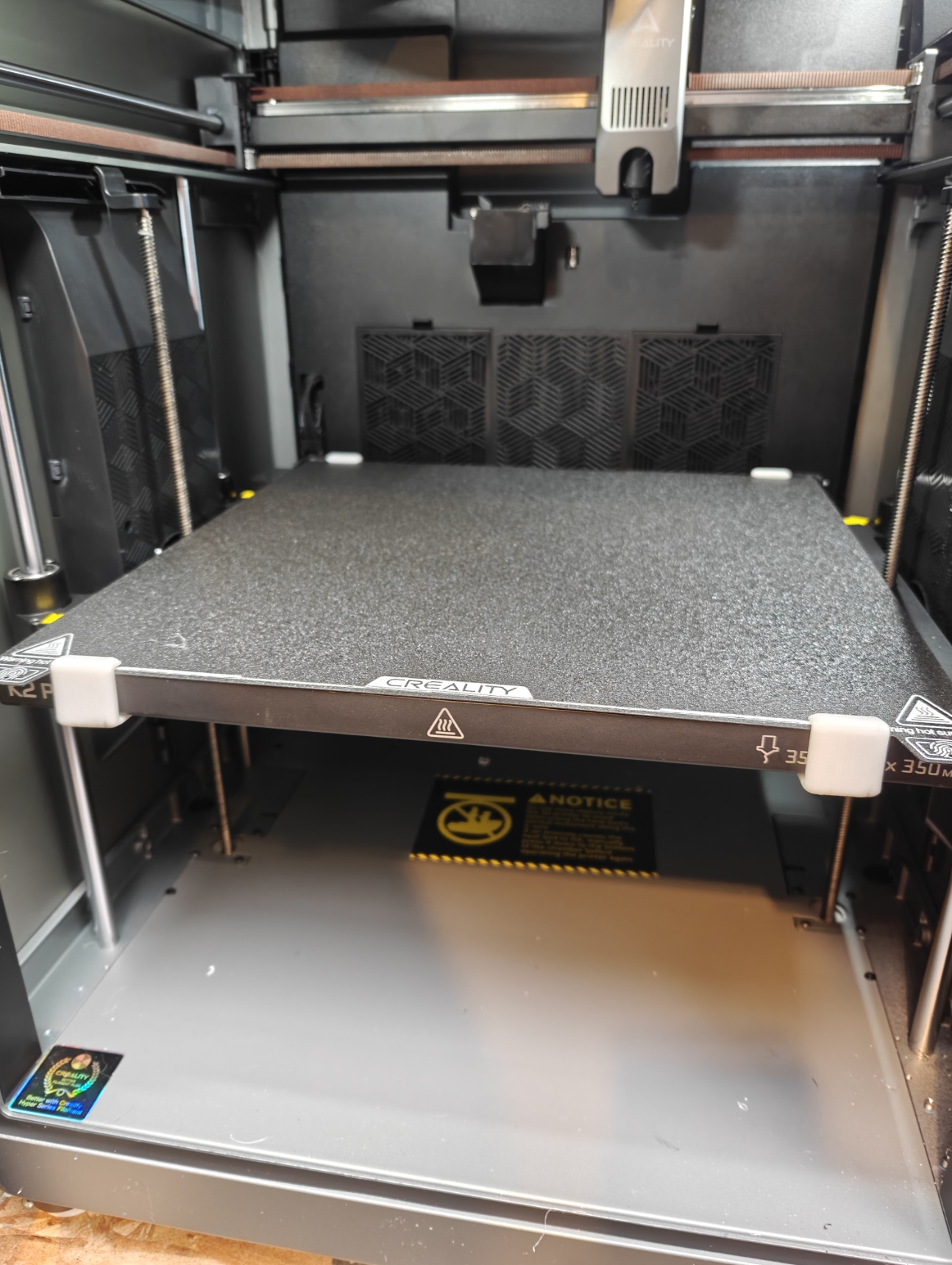 Creality K2 plus build plate quick clamp - photo 2