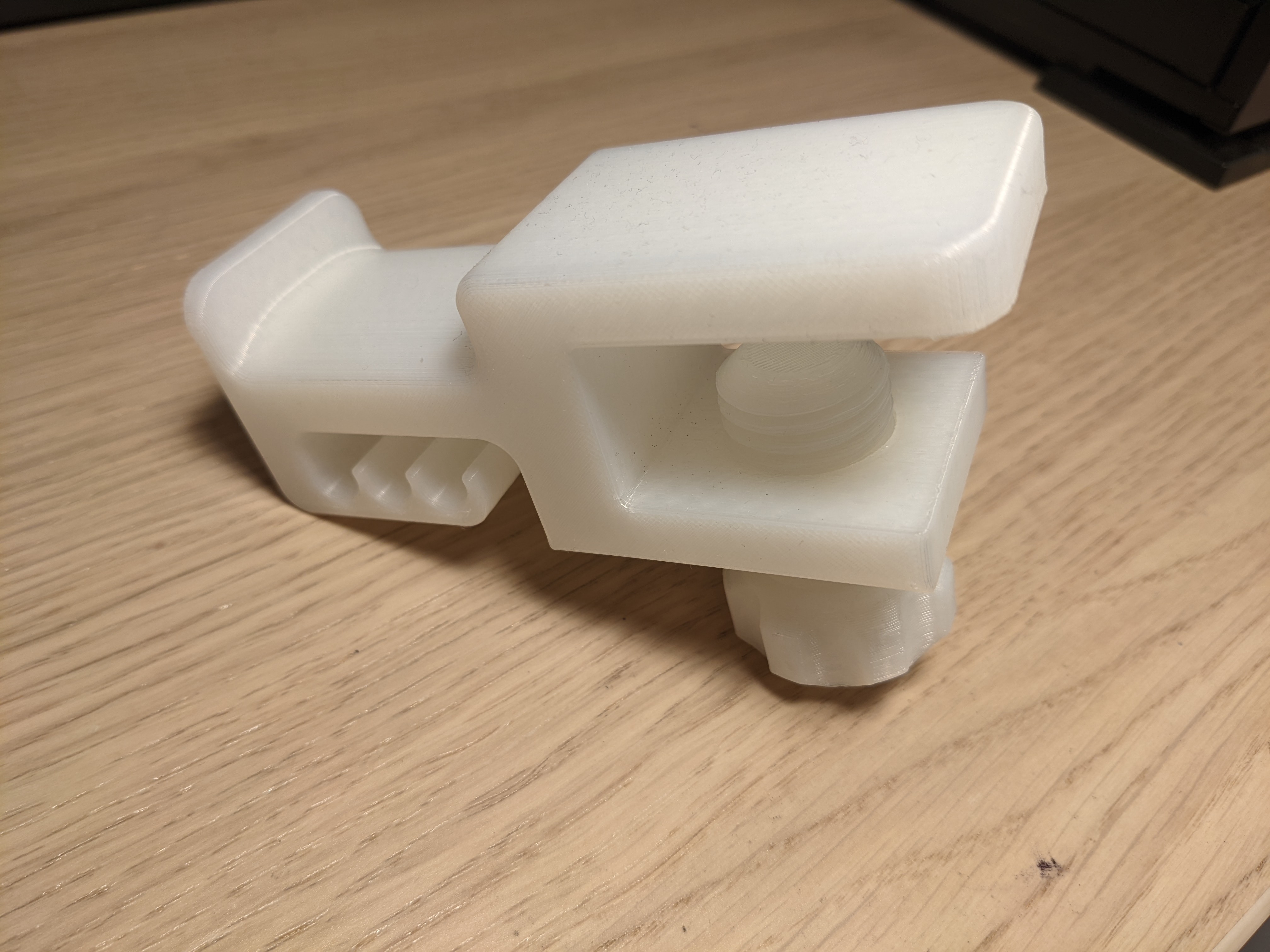 Desk Mount Headphone Holder FOR THIN DESKS (< 25 mm) - photo 2