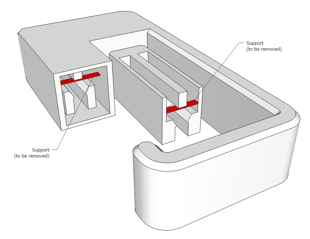 Pen Spring Kitchen Sink Gloves Clamp - photo 2