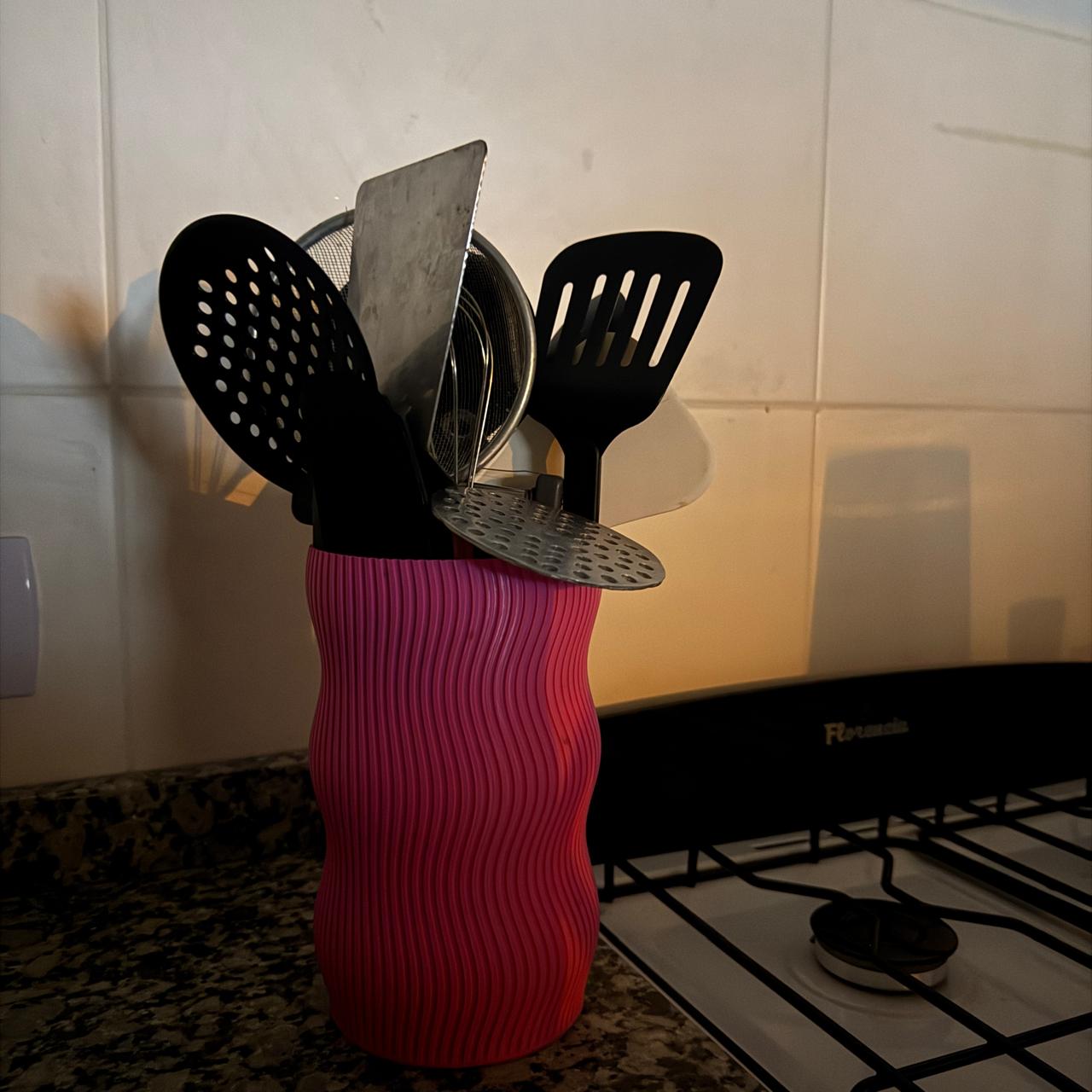 PORTA UTENSILIOS COCINA - KITCHEN UTENSILS HOLDER