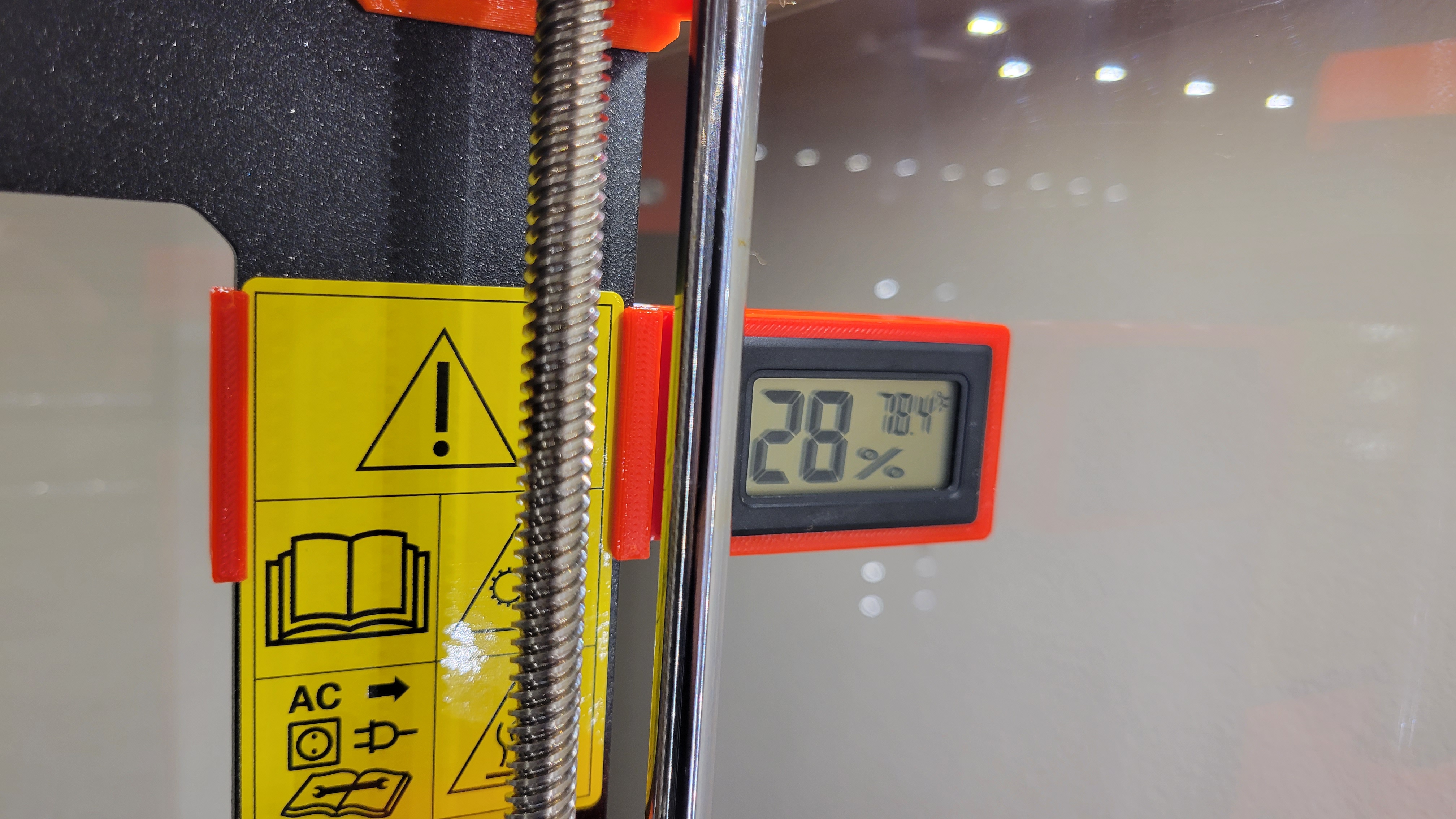 Side Mount Hygrometer/Thermometer