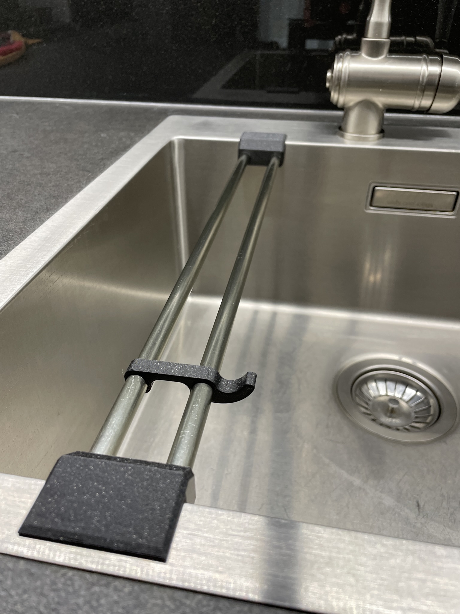 Kitchen sink rag holder & hook - photo 2