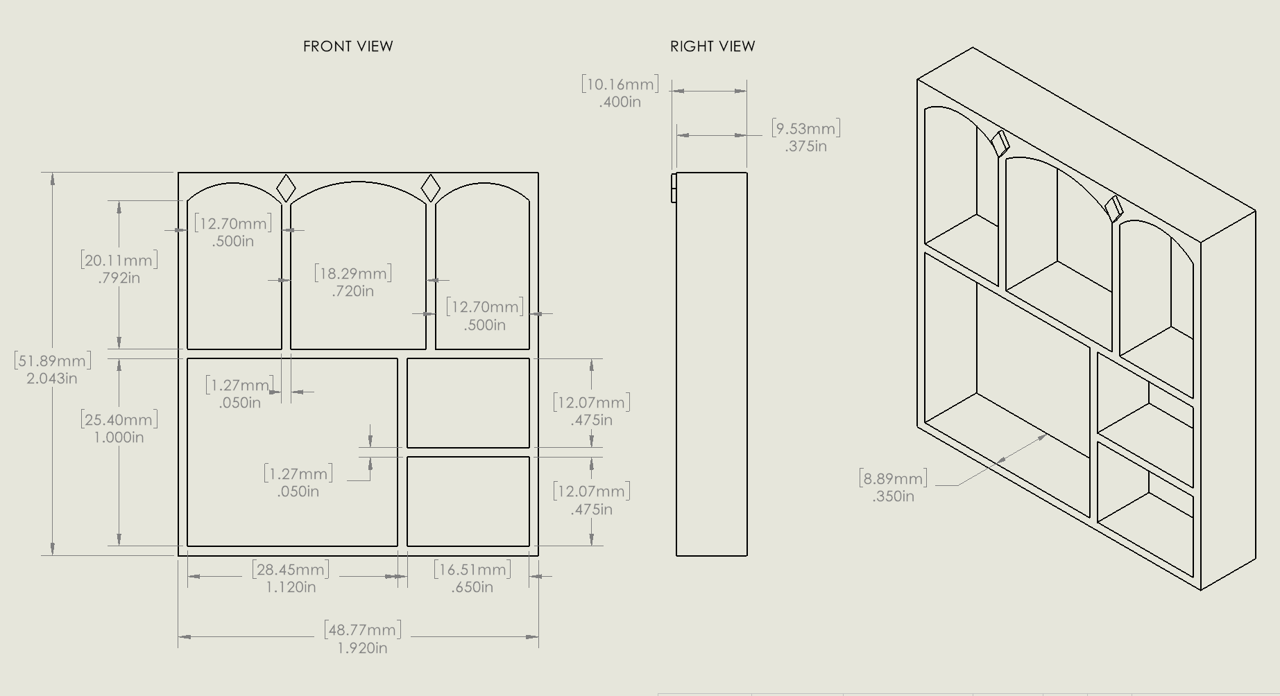 Miniature Alchemy Shelf/Bookcase - photo 2