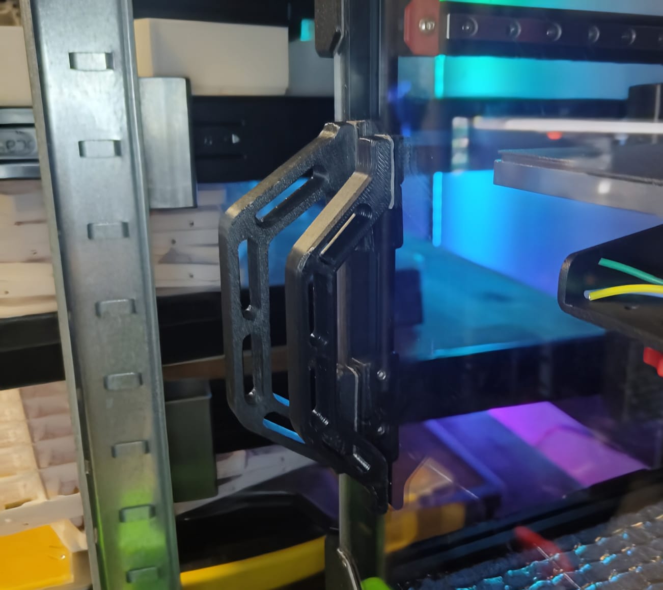 Voron 0.2 Reinforced magnetic door handle and latch - photo 2