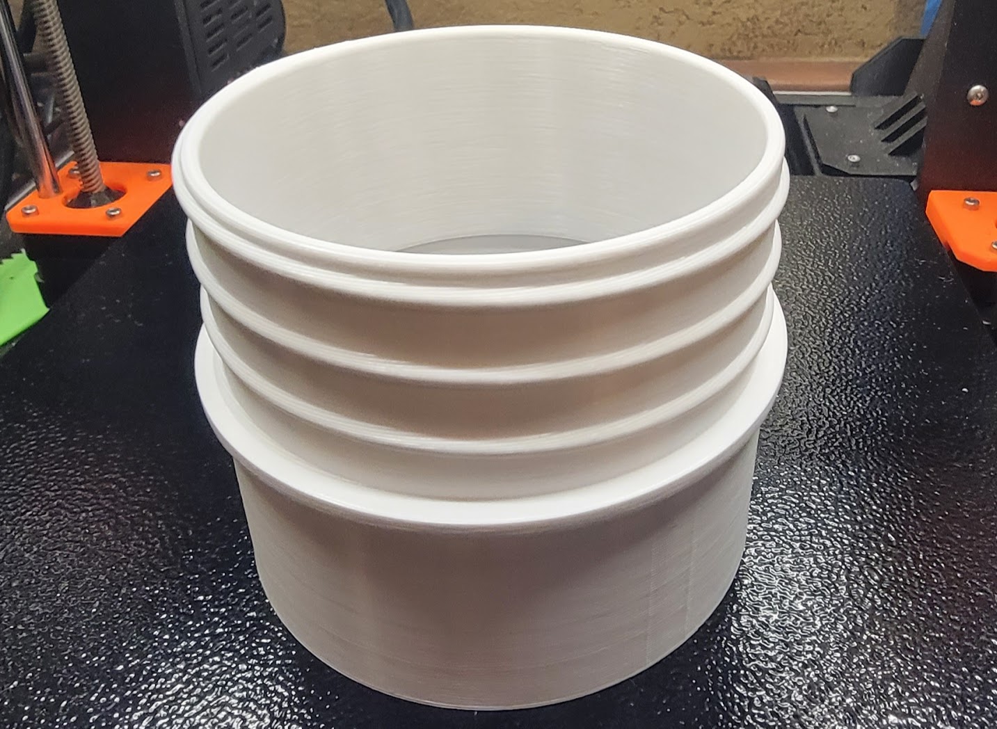 4" DWV to 4" Flexible Dust Collection Hose Adapter