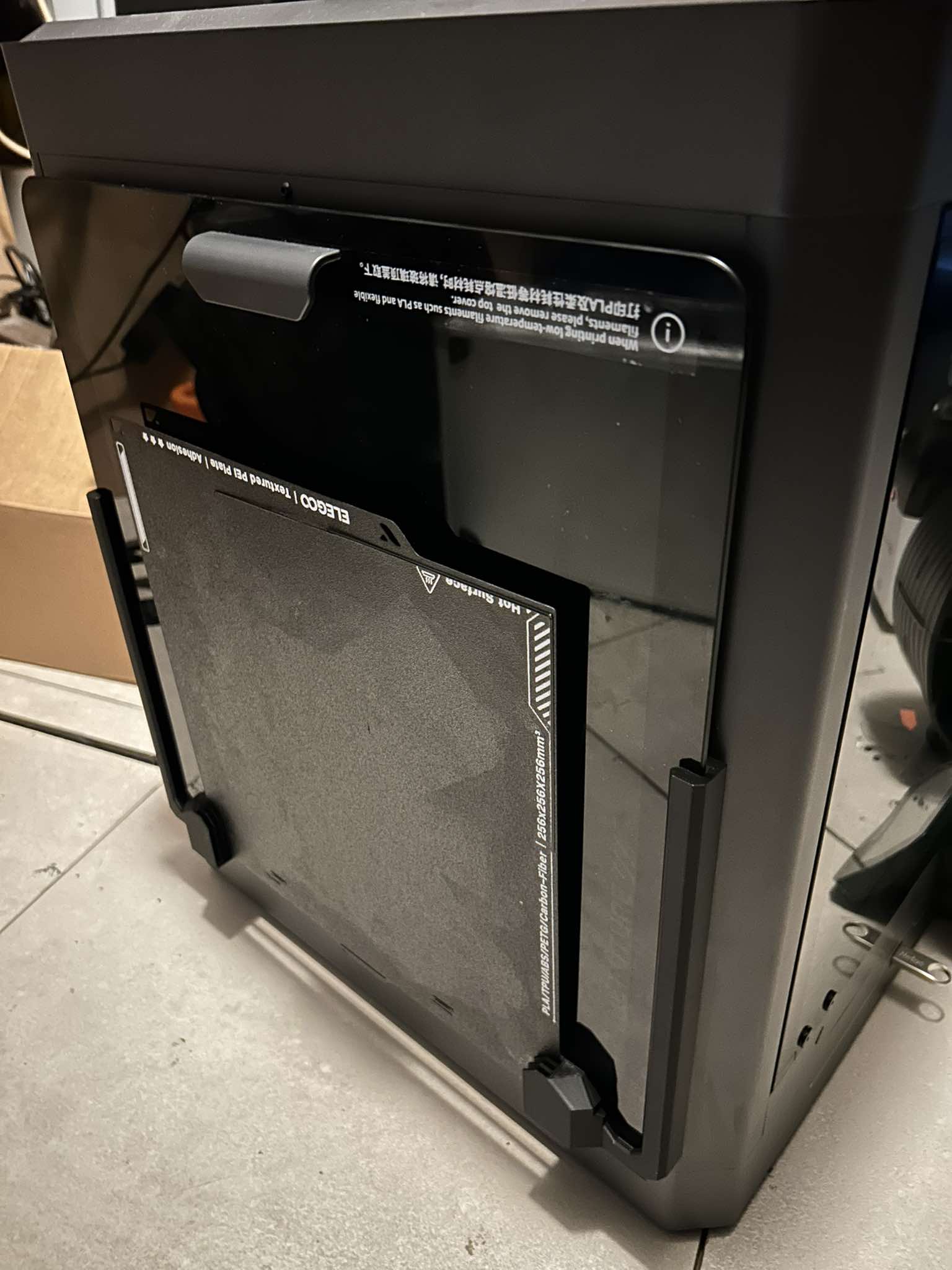 Cover and Bed Holder for Elegoo Centauri Carbon