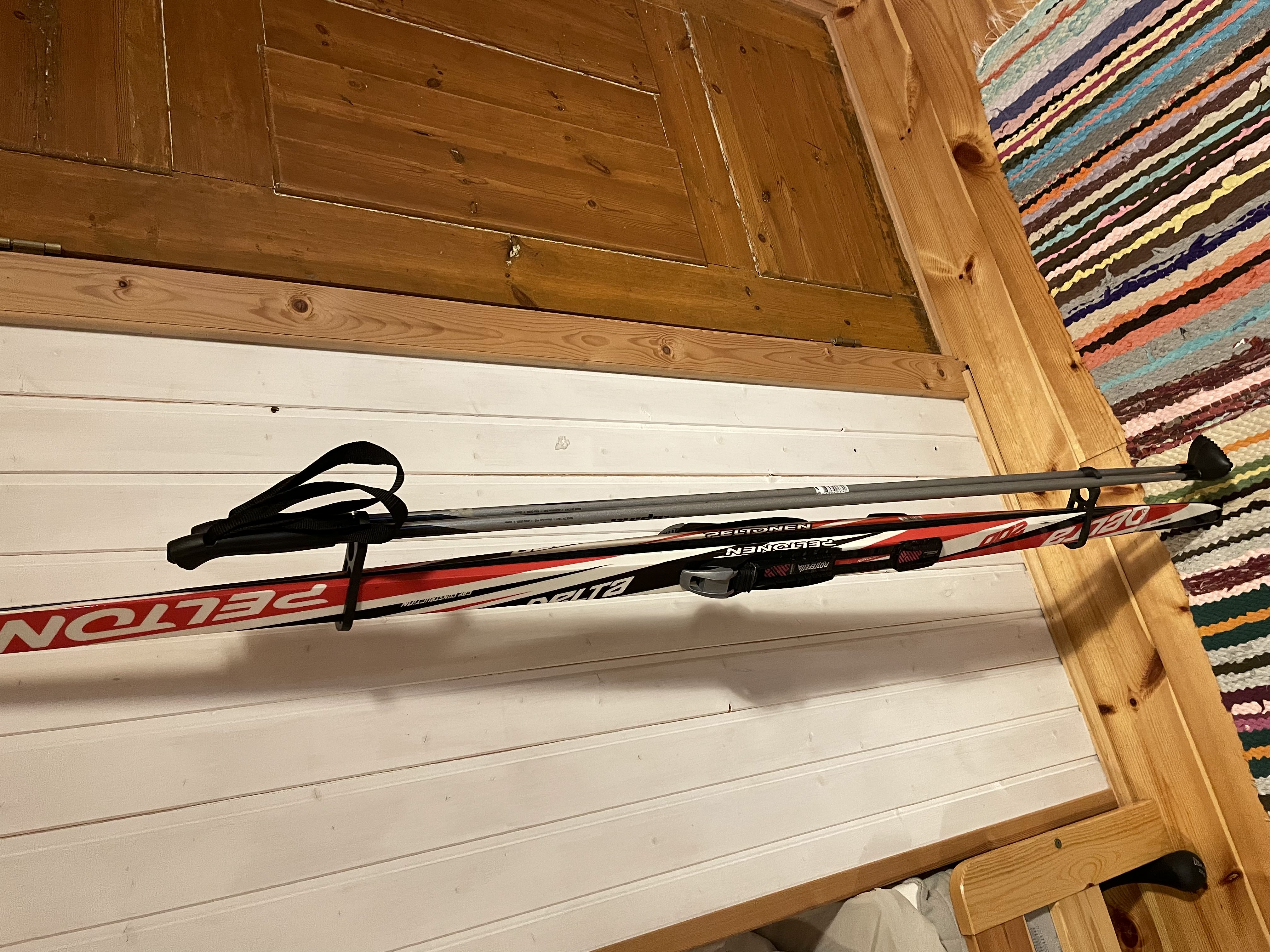 Cross-country ski & pole holder/clip - photo 3