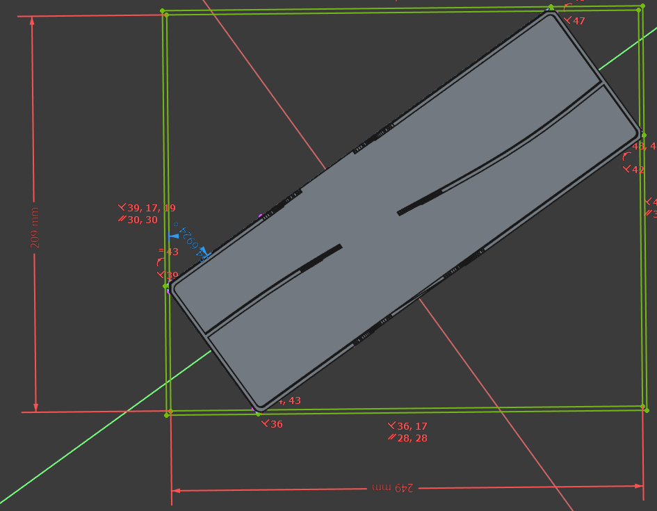 Gridfinity Kitchen Collection - 2x6 "Knives.stl" PRUSA optimized - Corners CUT - photo 2