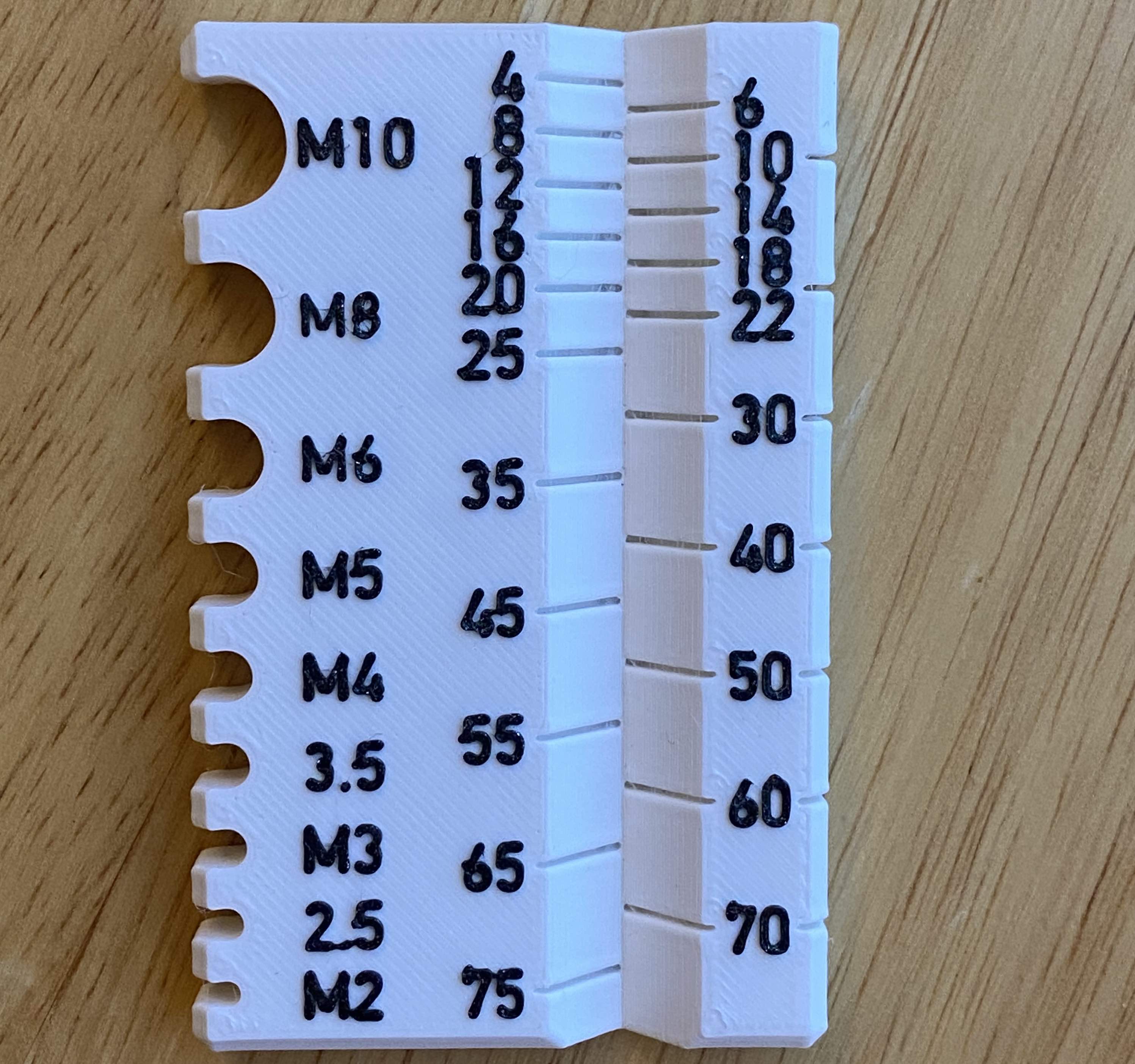 Bolt Measuring Tool (not mine)