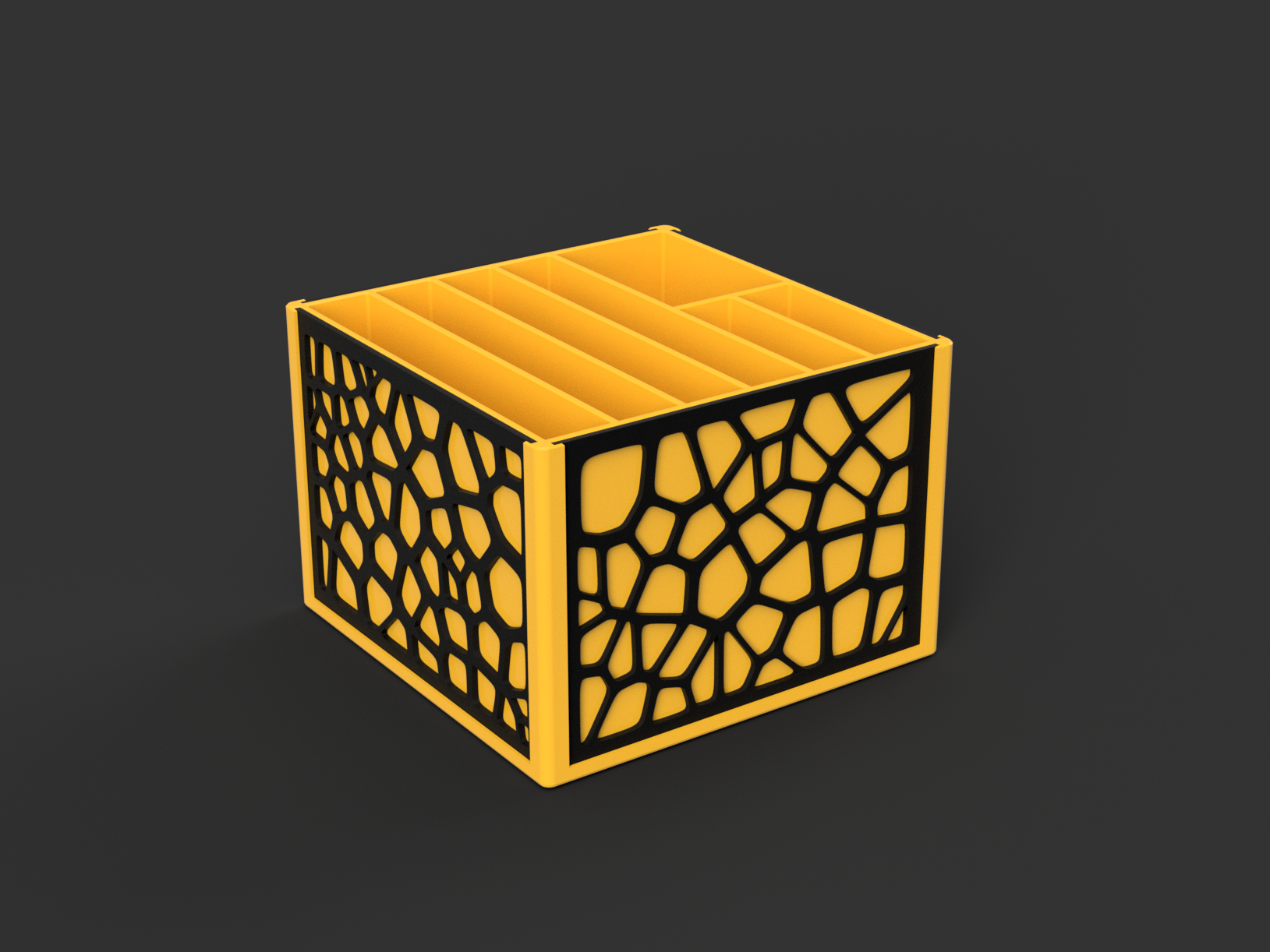 Voronoi Cable Organizer | Cable Storage Box - photo 3