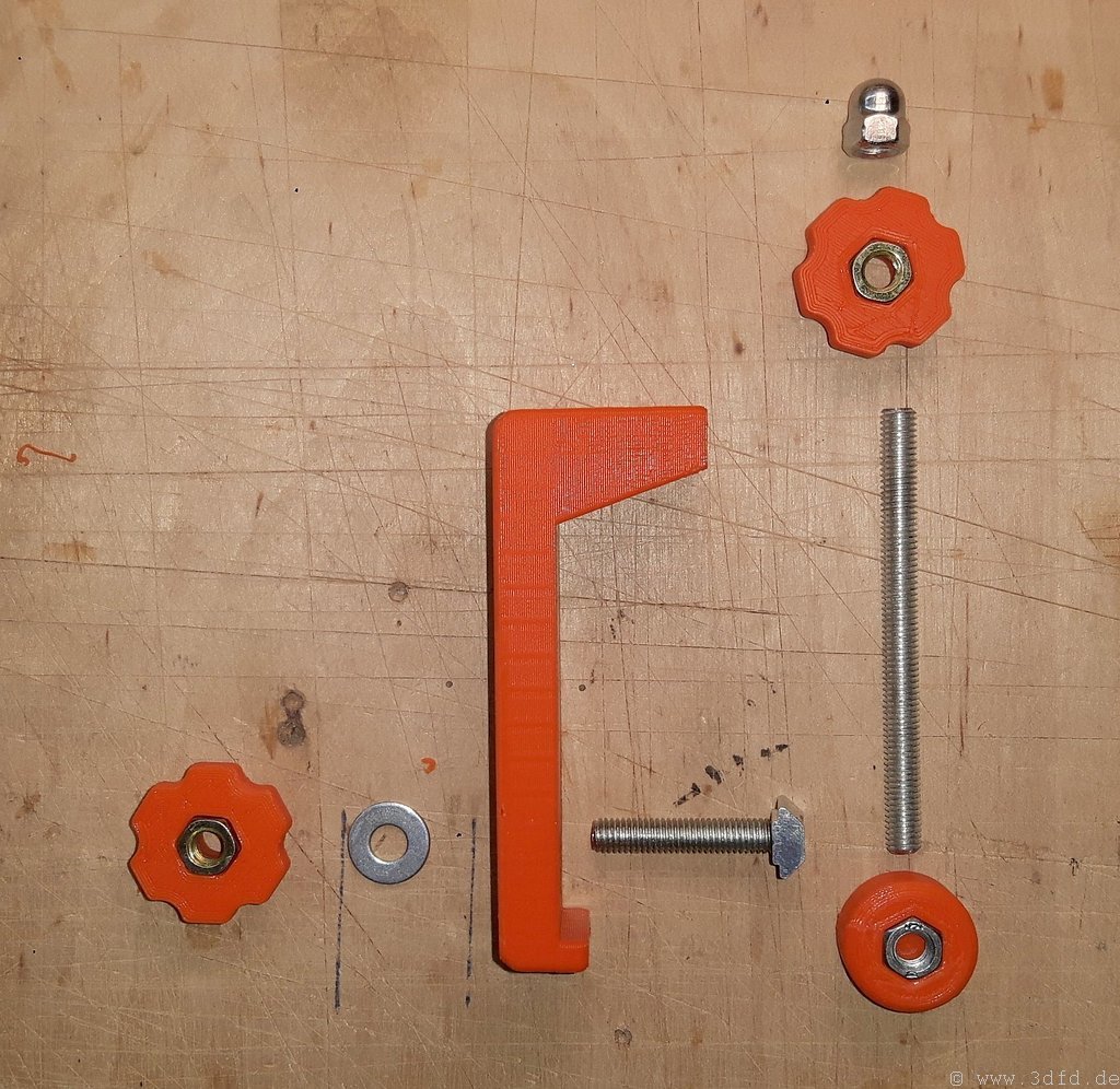 Clamp holder for a 3018 CNC milling / engraving machine  - photo 3