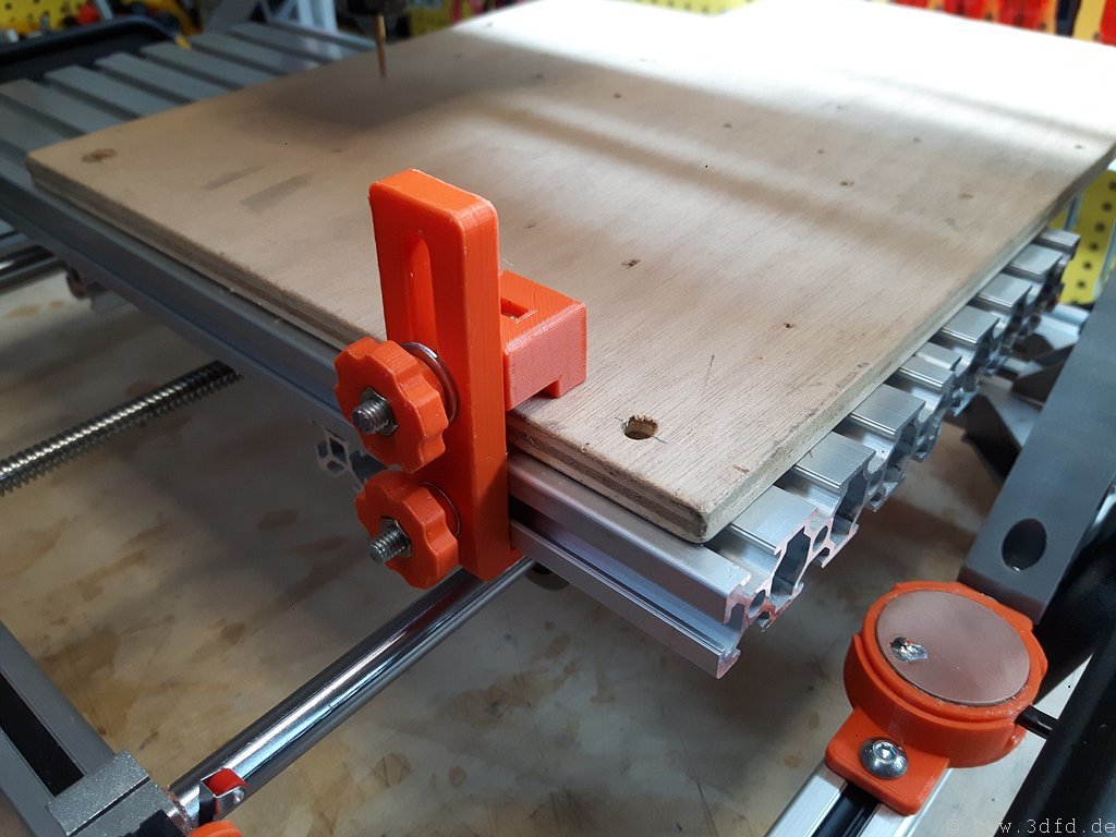 Clamp holder for a 3018 CNC milling / engraving machine  - photo 4