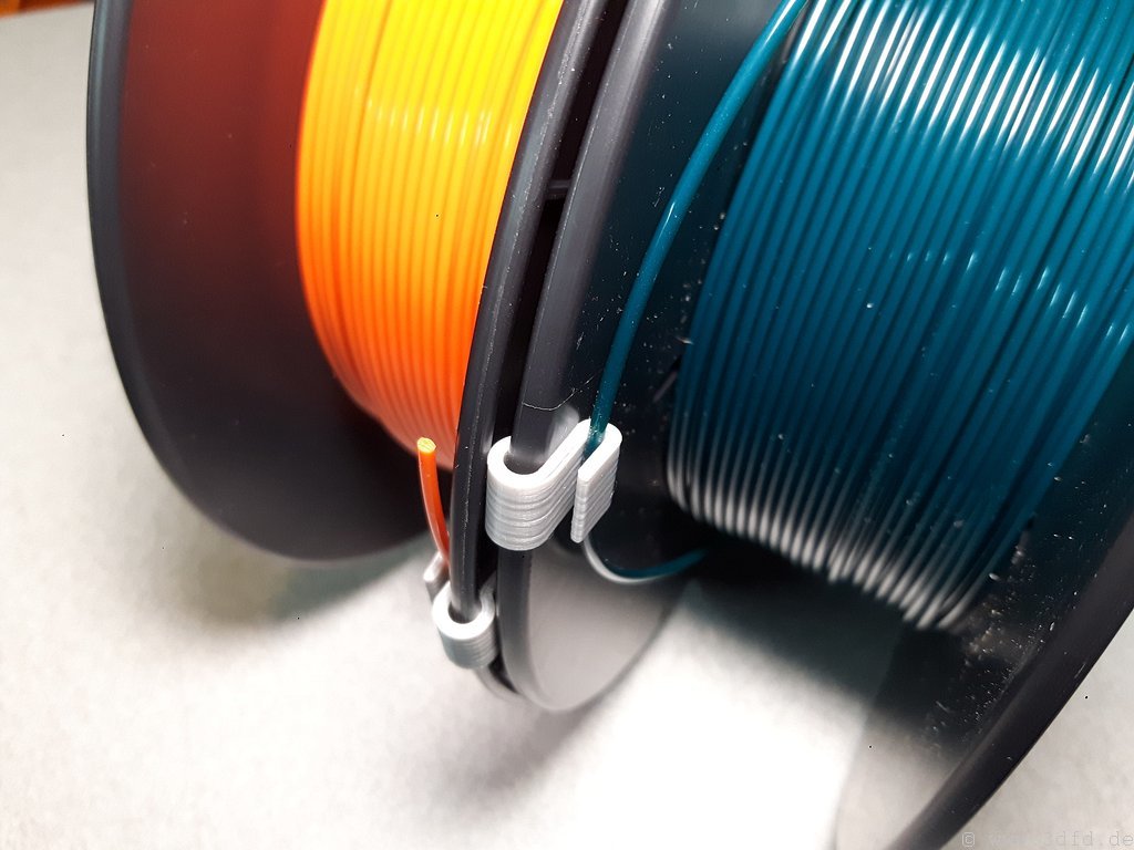 Filament clamp / clip for spool - 1,75 mm
