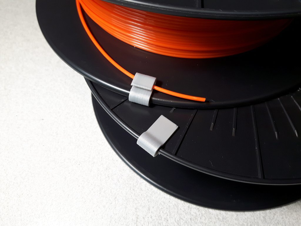 Filament clamp / clip for spool - 1,75 mm - photo 4