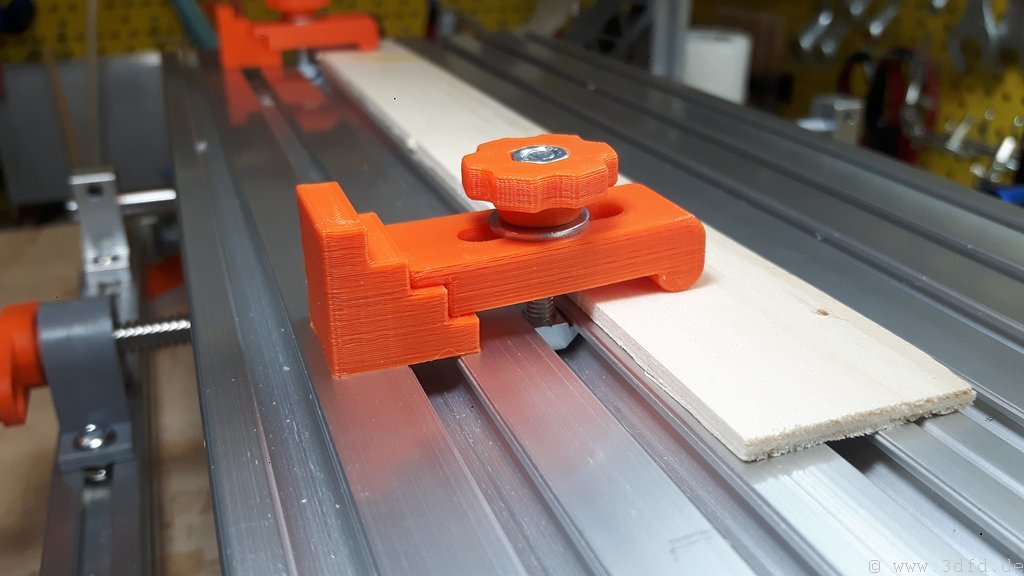Clamp holder for a 3018 CNC milling / engraving machine  - photo 3