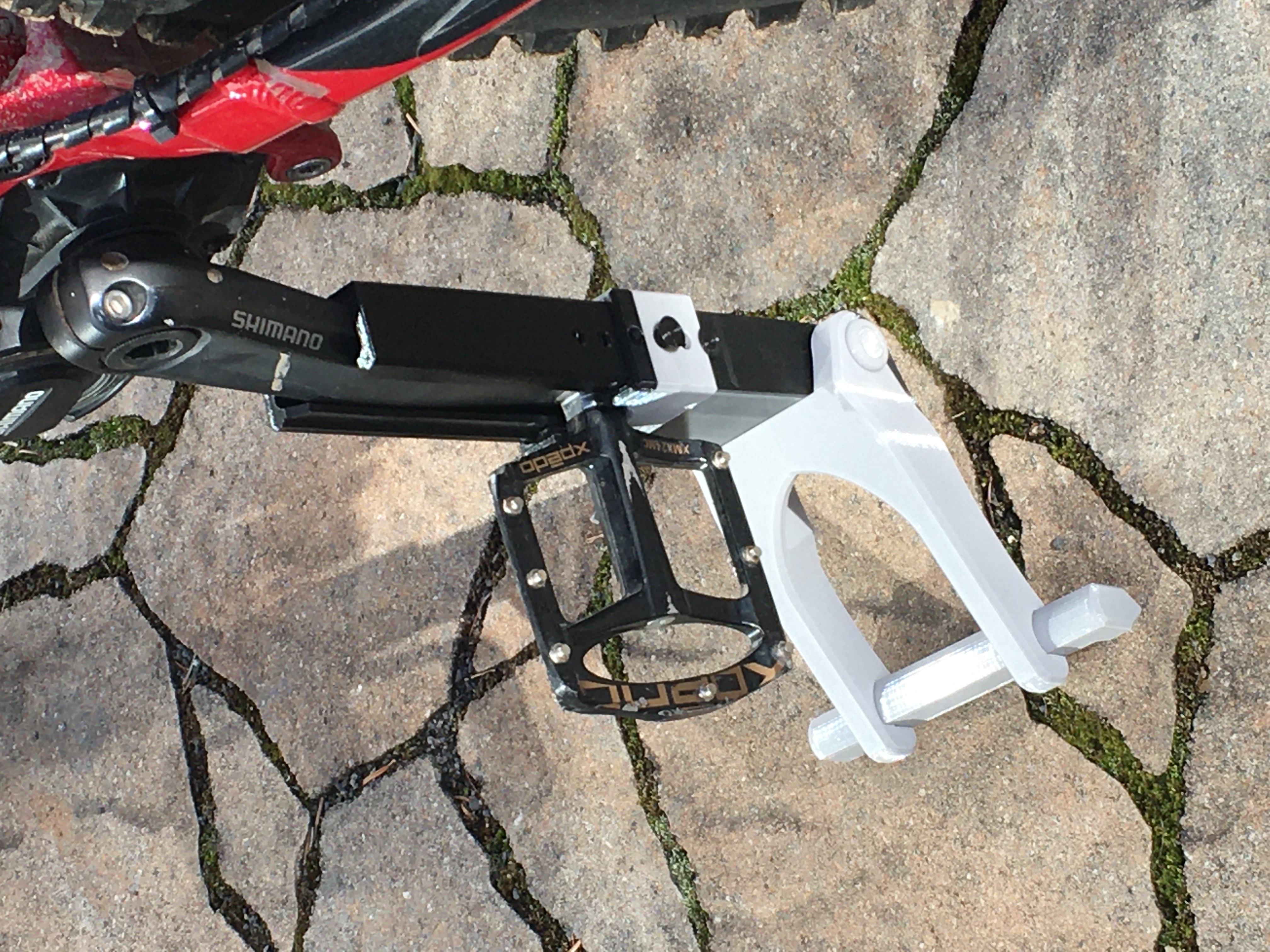 MTB Bike stand foldable and height adjustable, no screws
