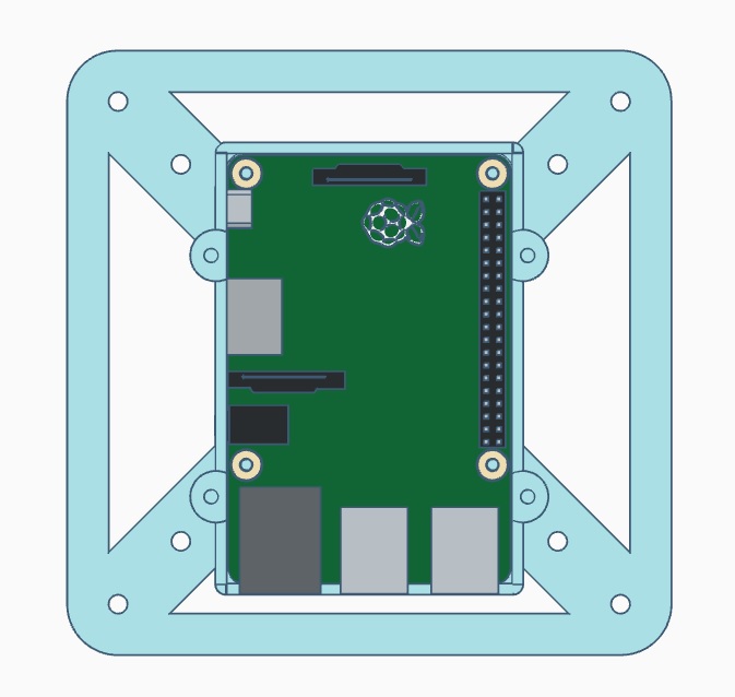 raspberry pi vesa mount 75 / 100 - photo 2