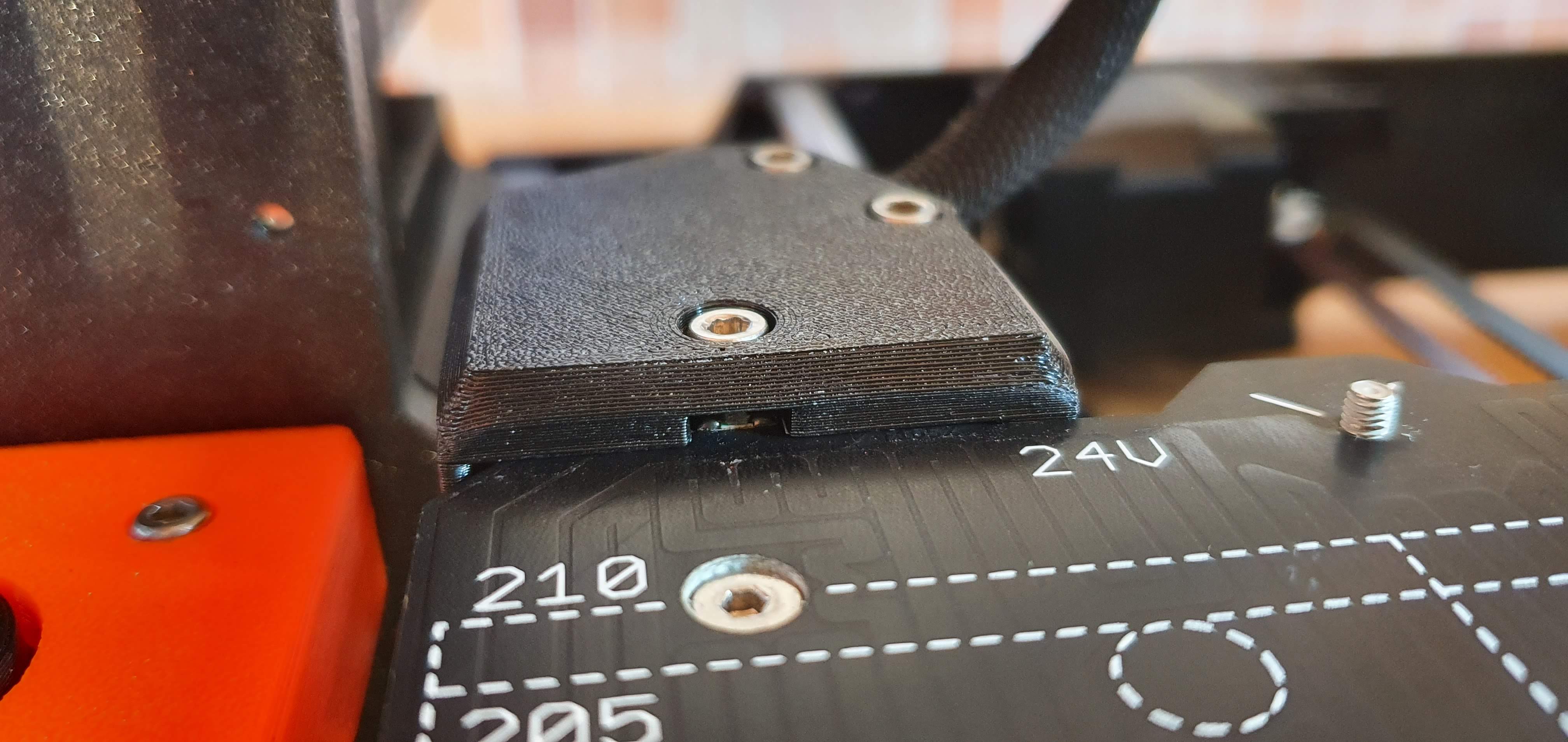 MK3S/MK3S+ 60° Heatbed Cable Cover - photo 2