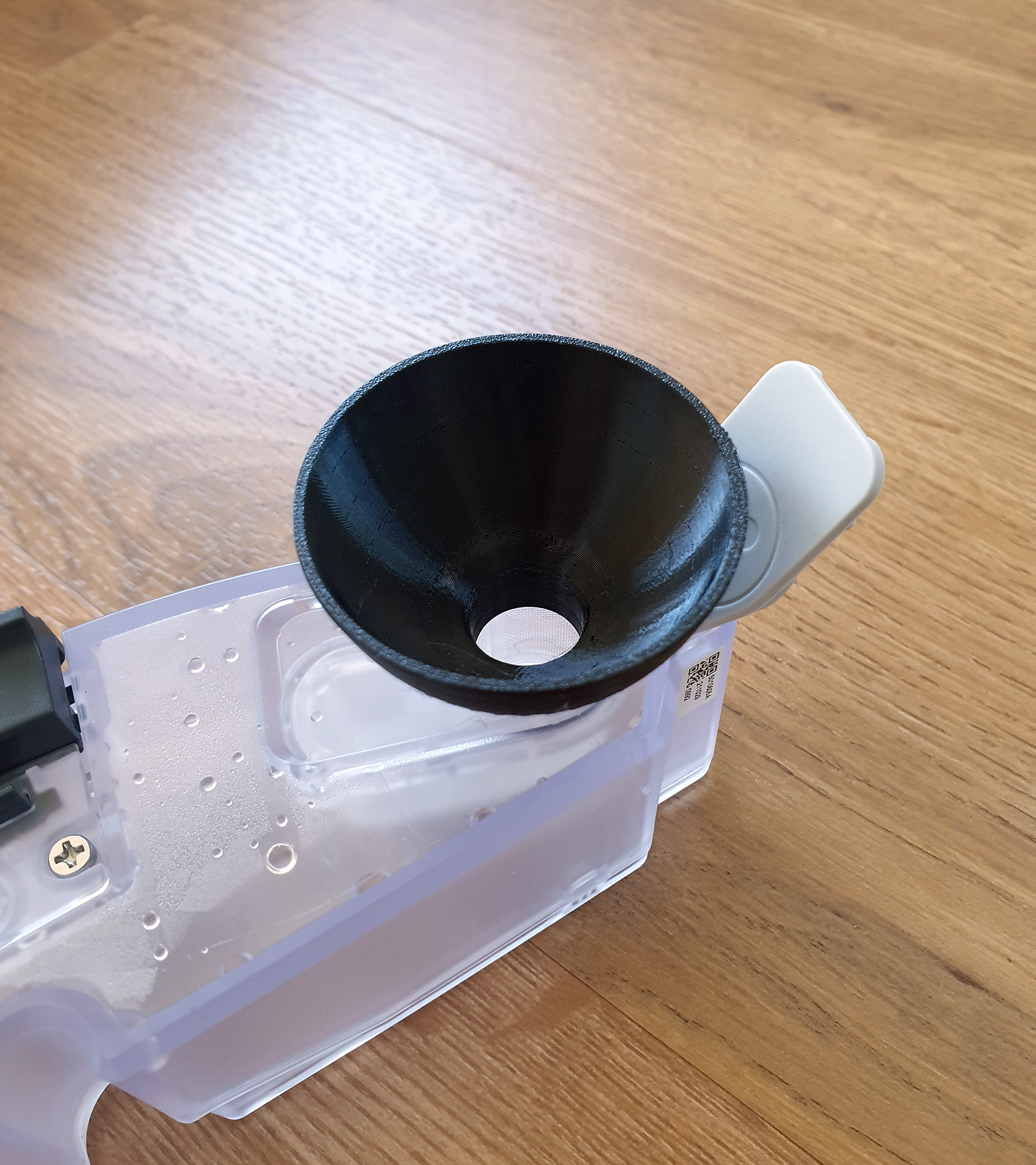 Roborock S7 funnel