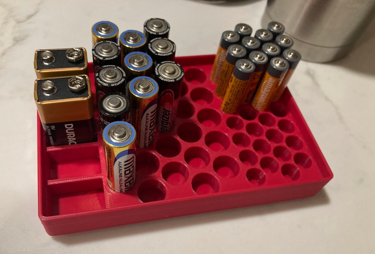 IKEA ALEX Drawer organizer - Battery Holder