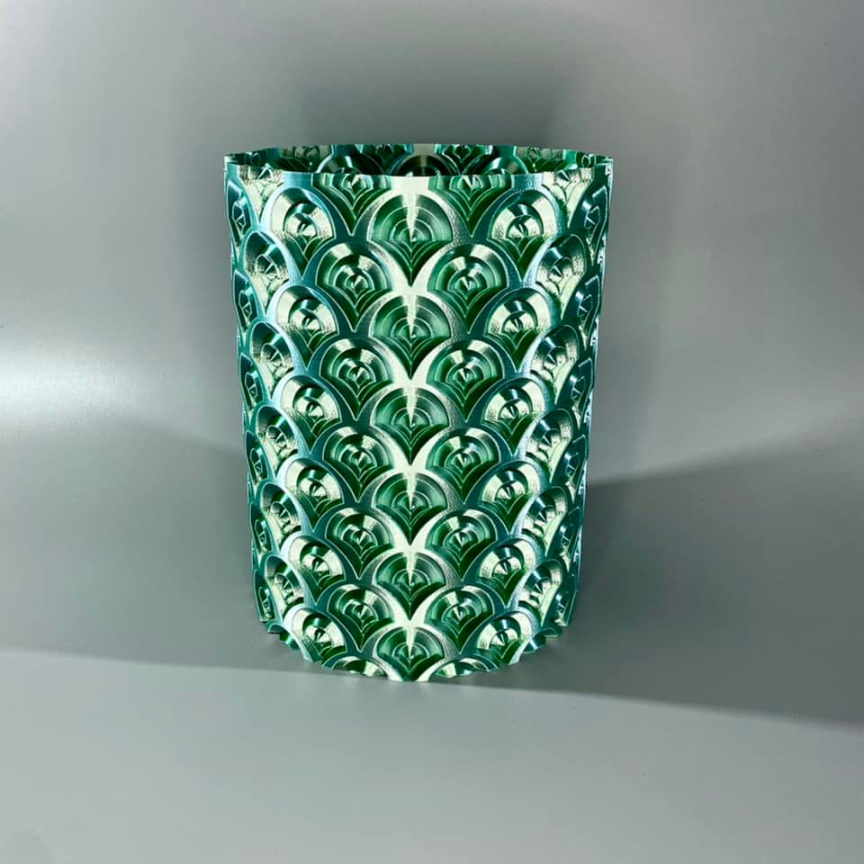 Fish Scale Ripple Vase - photo 3