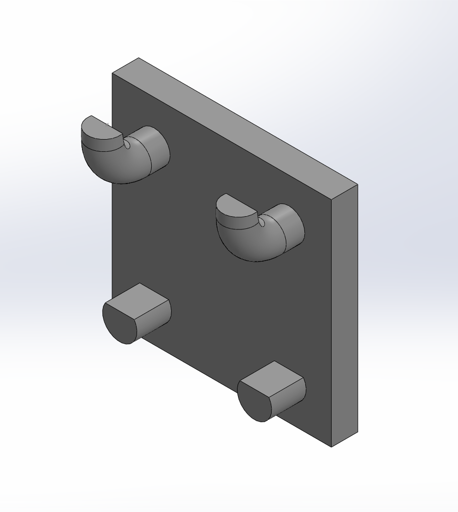 Peg Board Attachment Backplates - photo 3