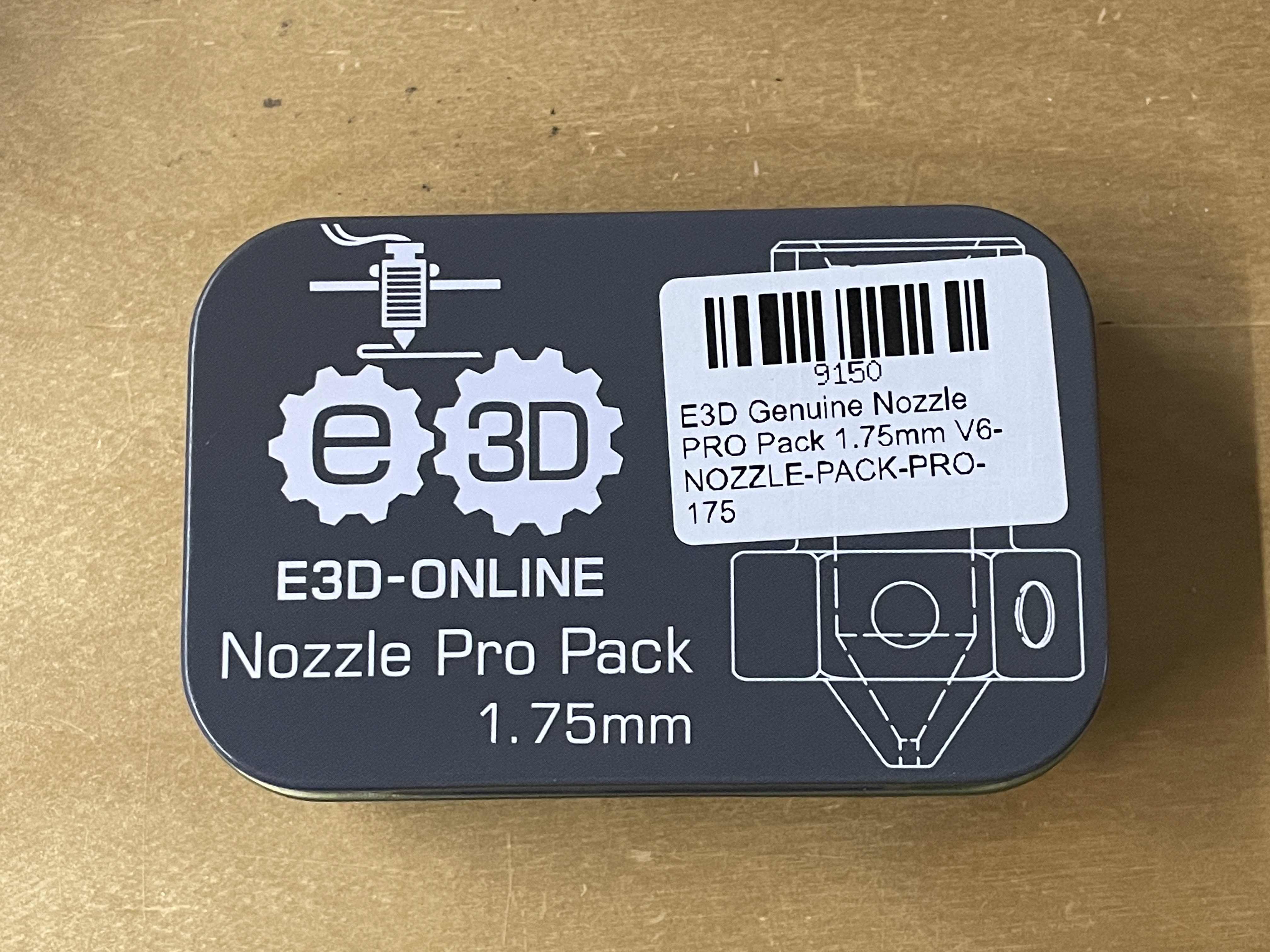 E3D nozzle storage for the E3D nozzle box. - photo 2