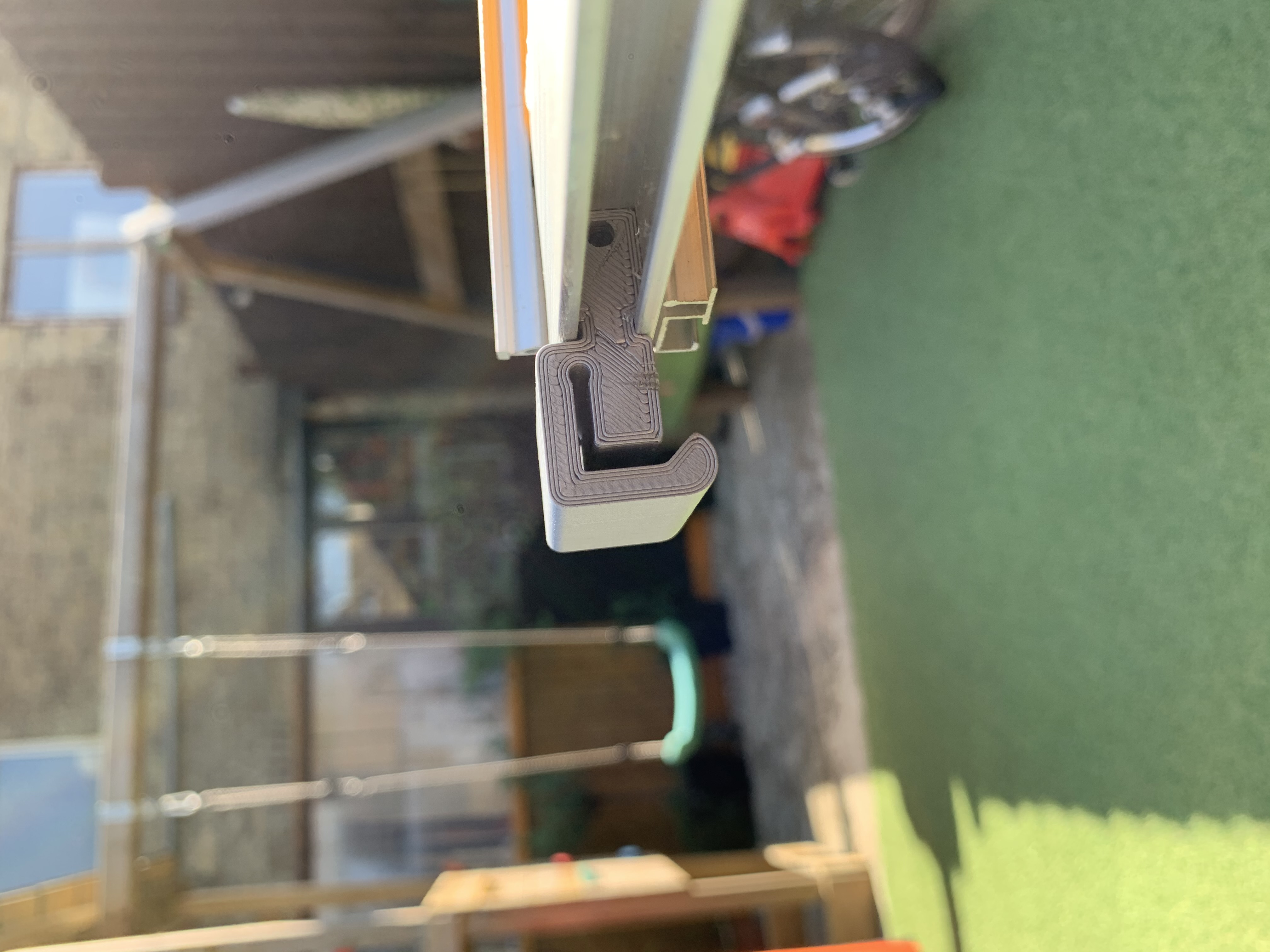 Aluminium Greenhouse Sliding Door Bottom Slider - photo 3