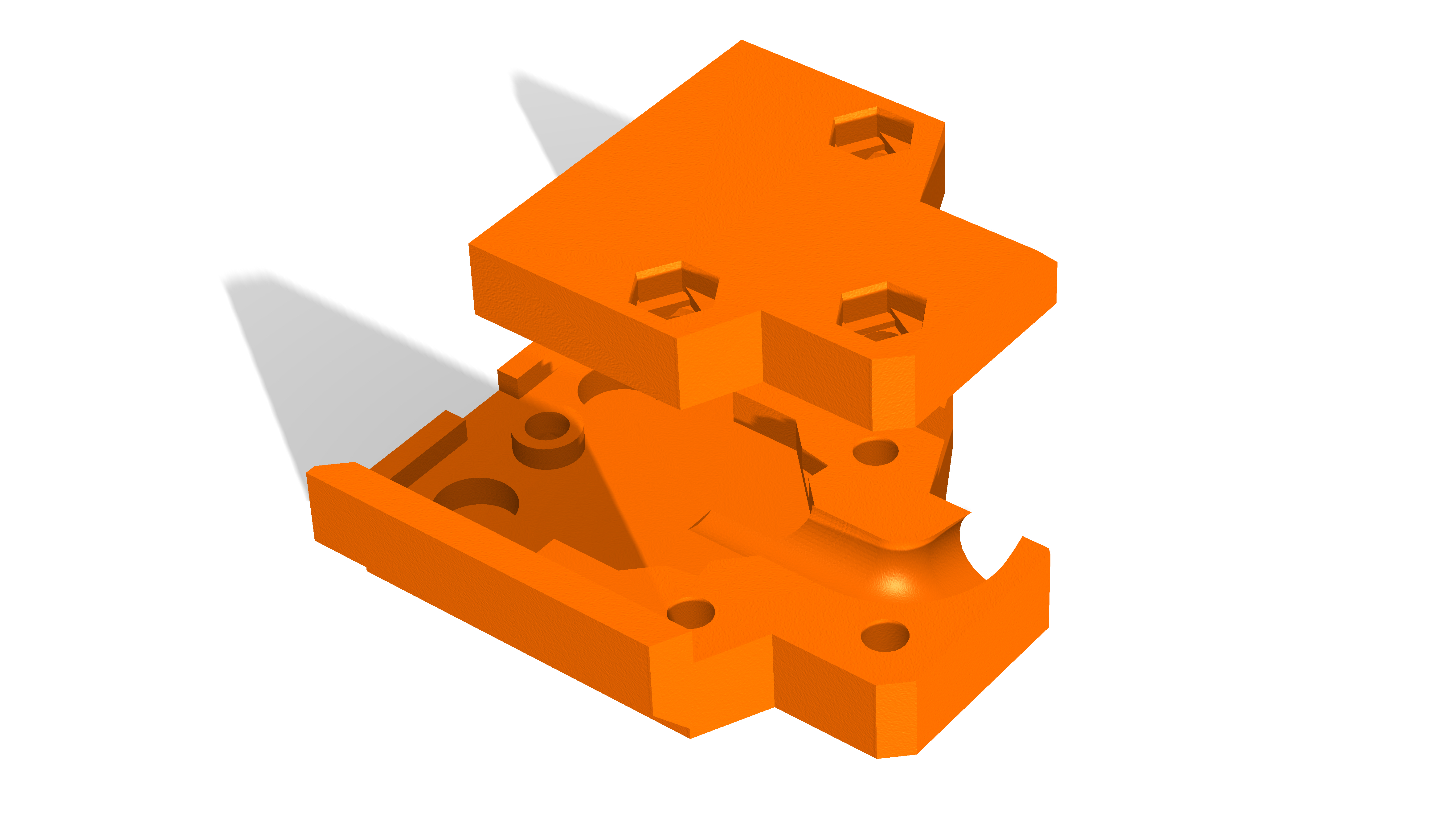 Heatbed cable cover clip 90°/ up15°  i3 MK3S+ for IKEA LACK - photo 3