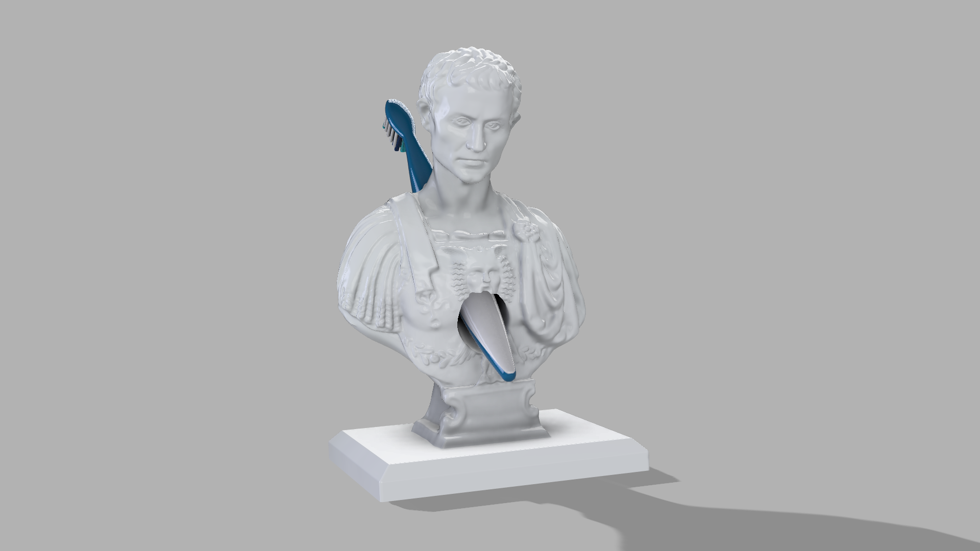 Et tu, Toothy?  - Julius Caesar Themed Toothbrush Holder