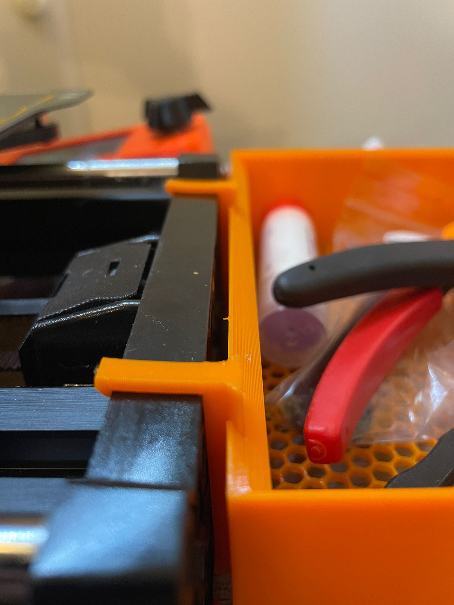Prusa mini front panel storage box - photo 2