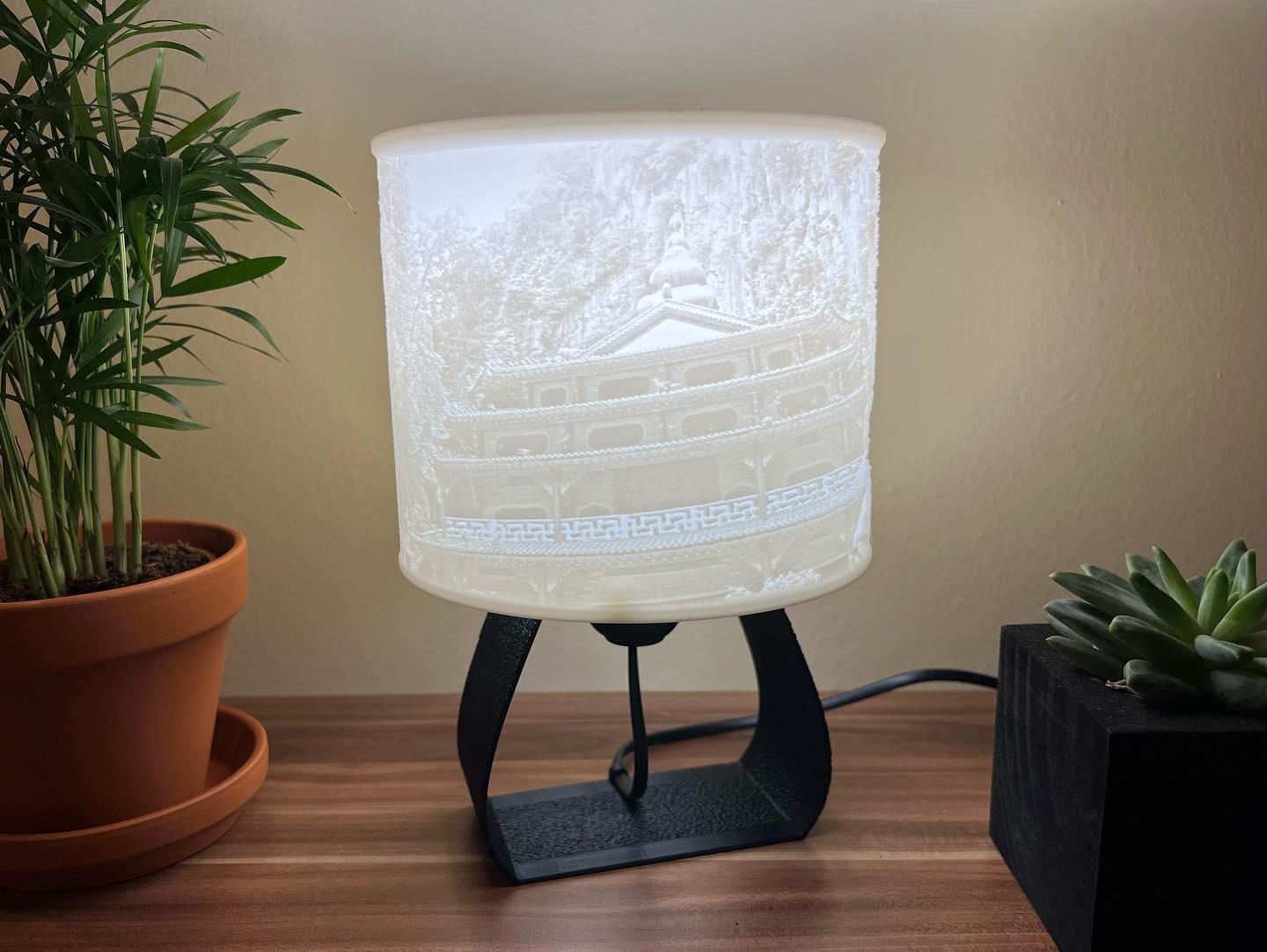 Litophane Lamp Stand