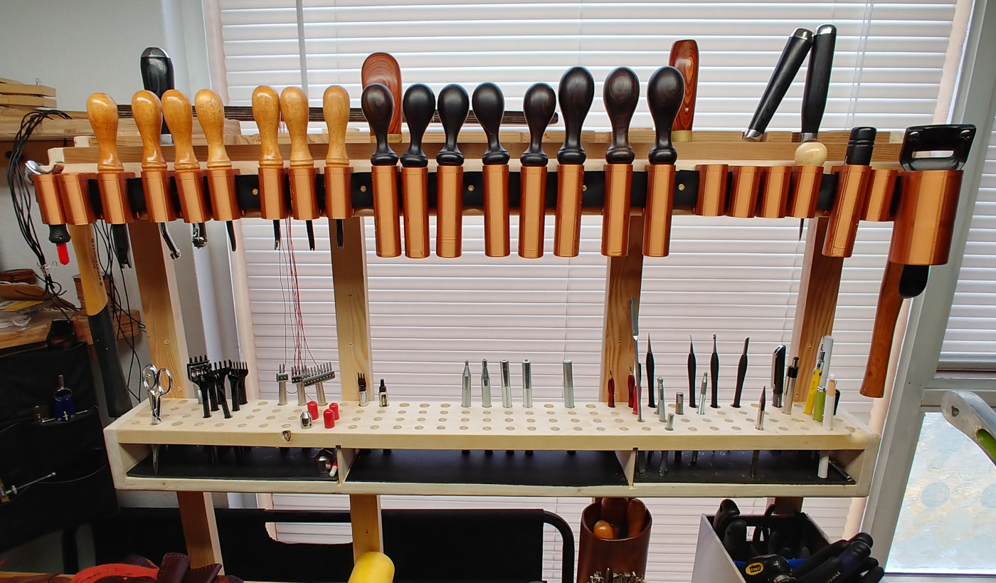 Leather tool tube - photo 2