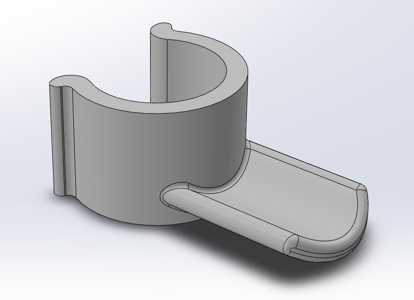 1.5 inch PVC Clip