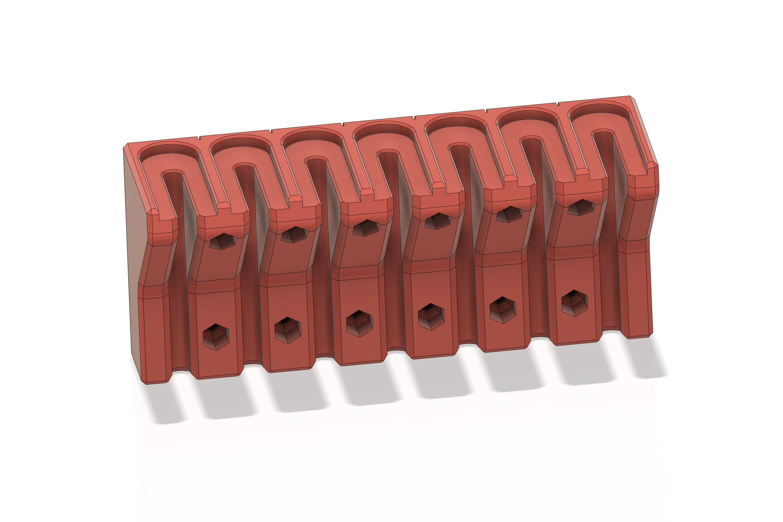 Solid and Compact F-Clamp Holder for Long and Heavy Clamps - photo 2