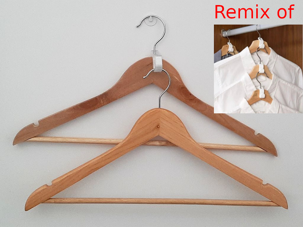 Parametric Clothes Hanger Hook（Closet Hook)