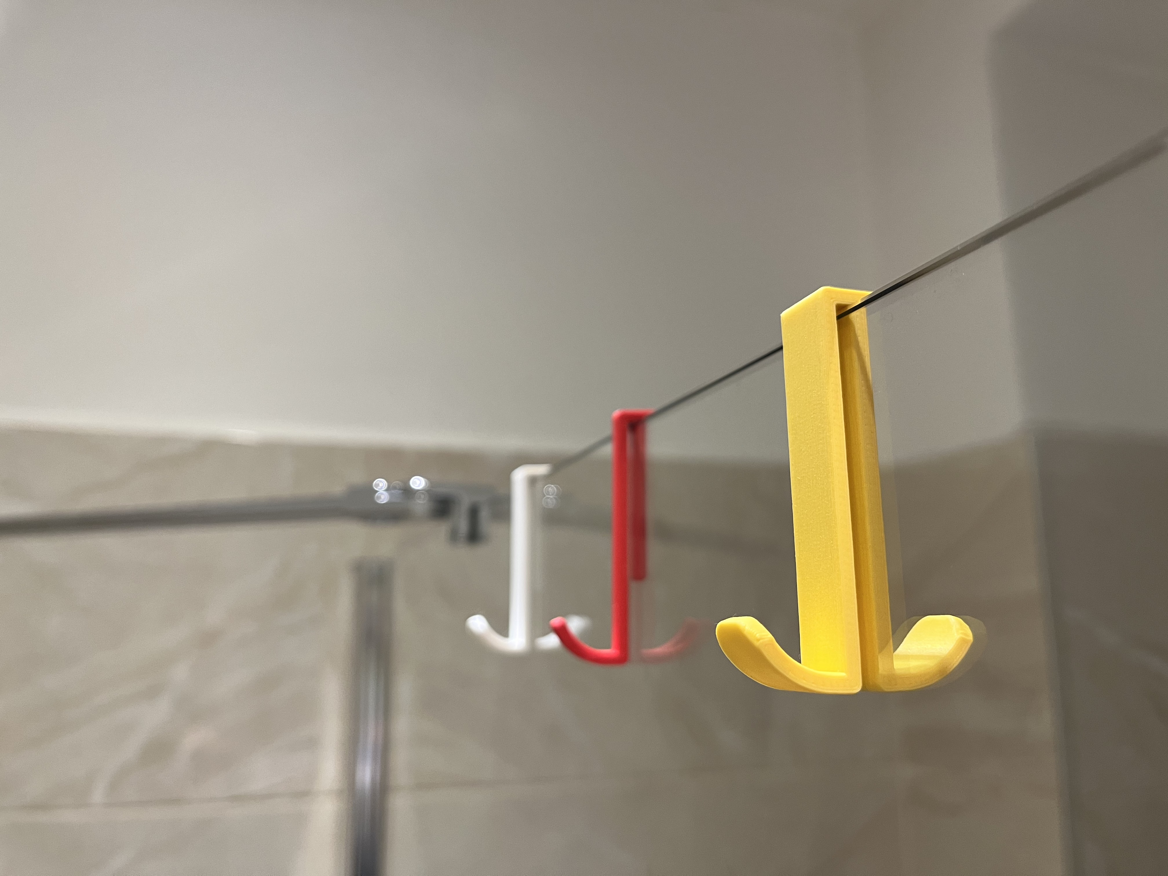 Simple shower hook